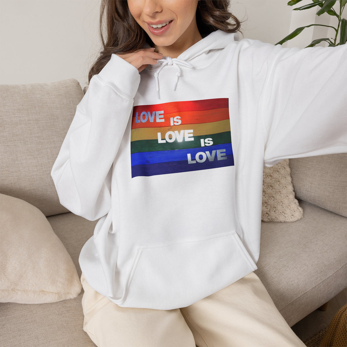 Love is Love is Lovel Heavy Blend™ Hoodie