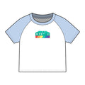 13th St Sign Women's Micro Rib Raglan Baby Tee