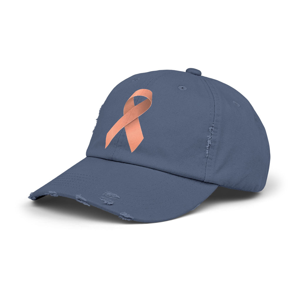 Uterine Cancer Distressed Hat