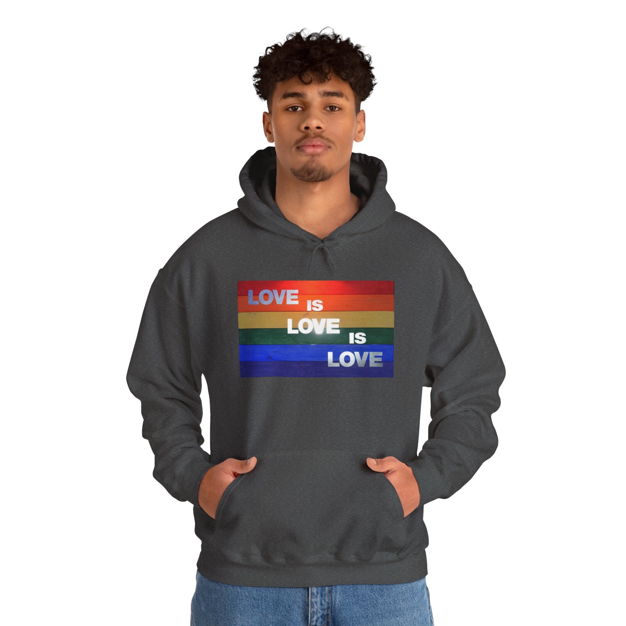 Love is Love is Lovel Heavy Blend™ Hoodie