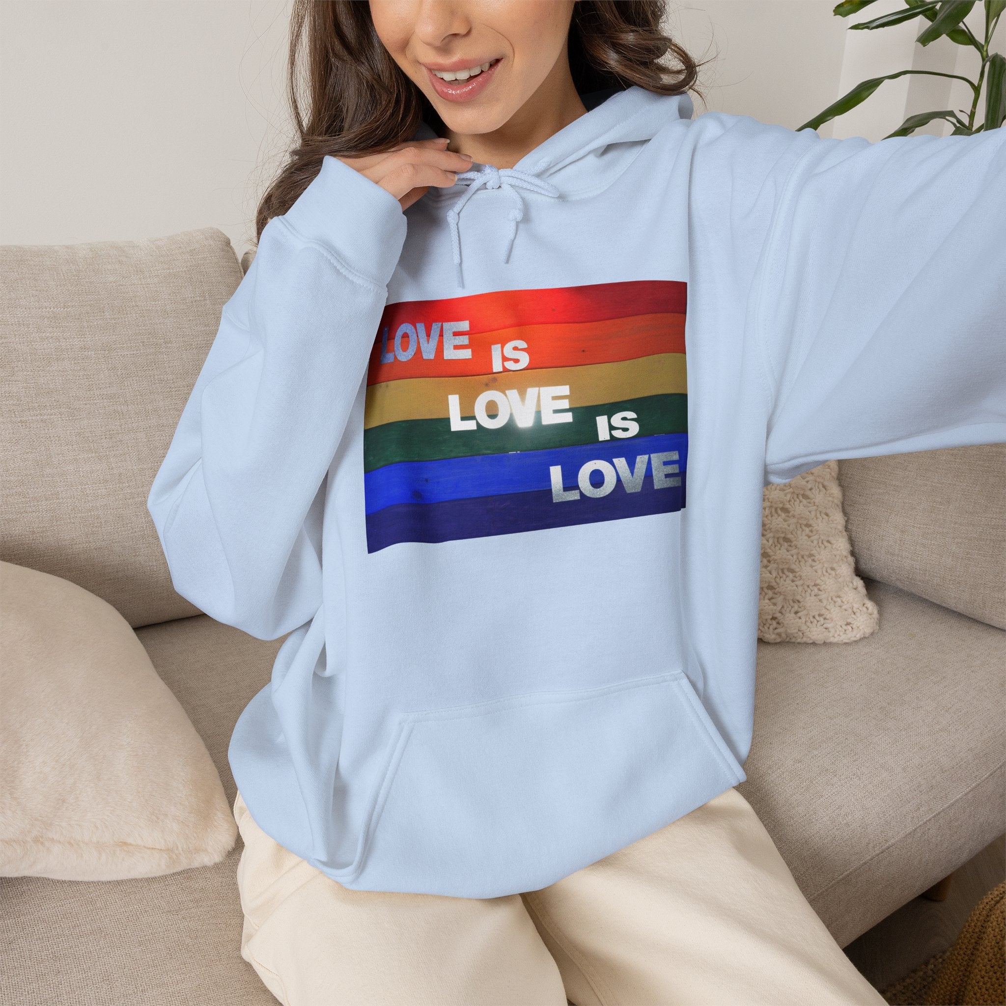 Love is Love is Lovel Heavy Blend™ Hoodie