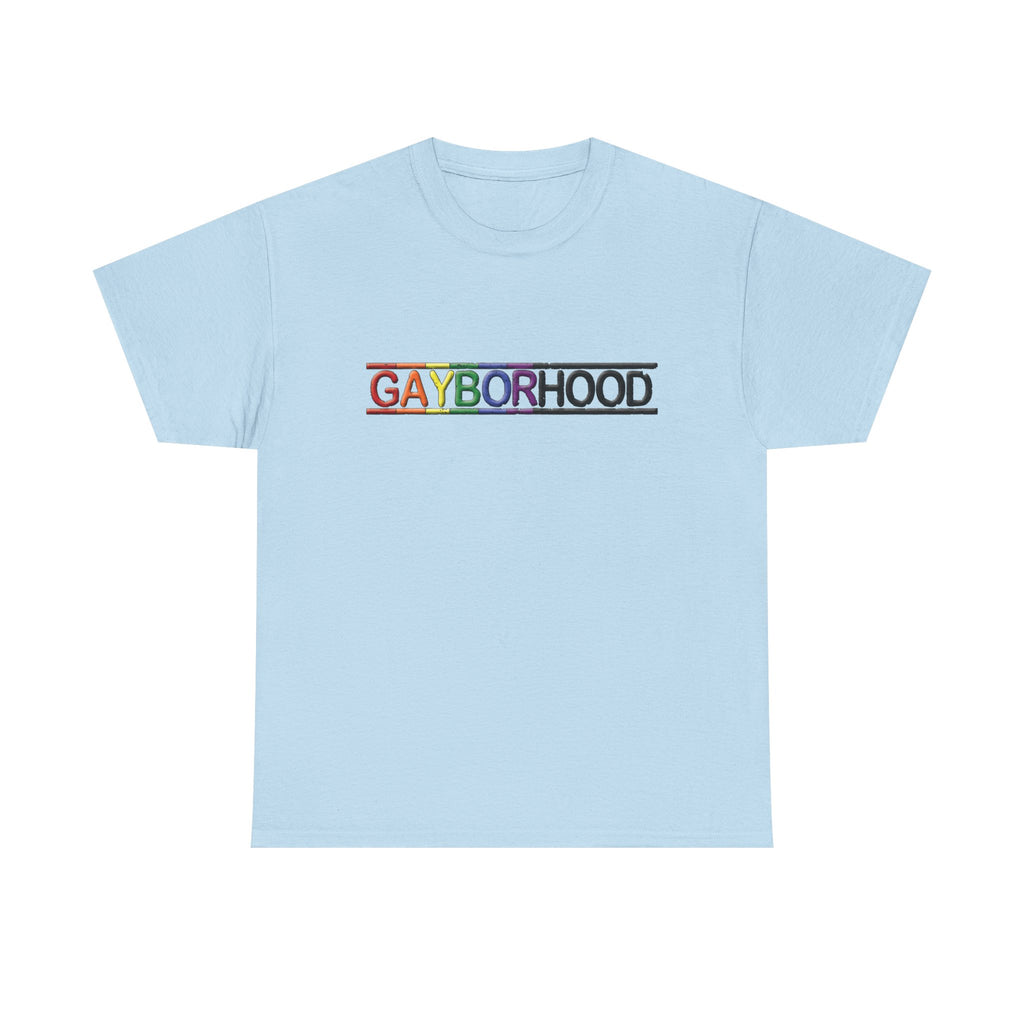 Gayborhood Unisex Heavy Cotton Tee