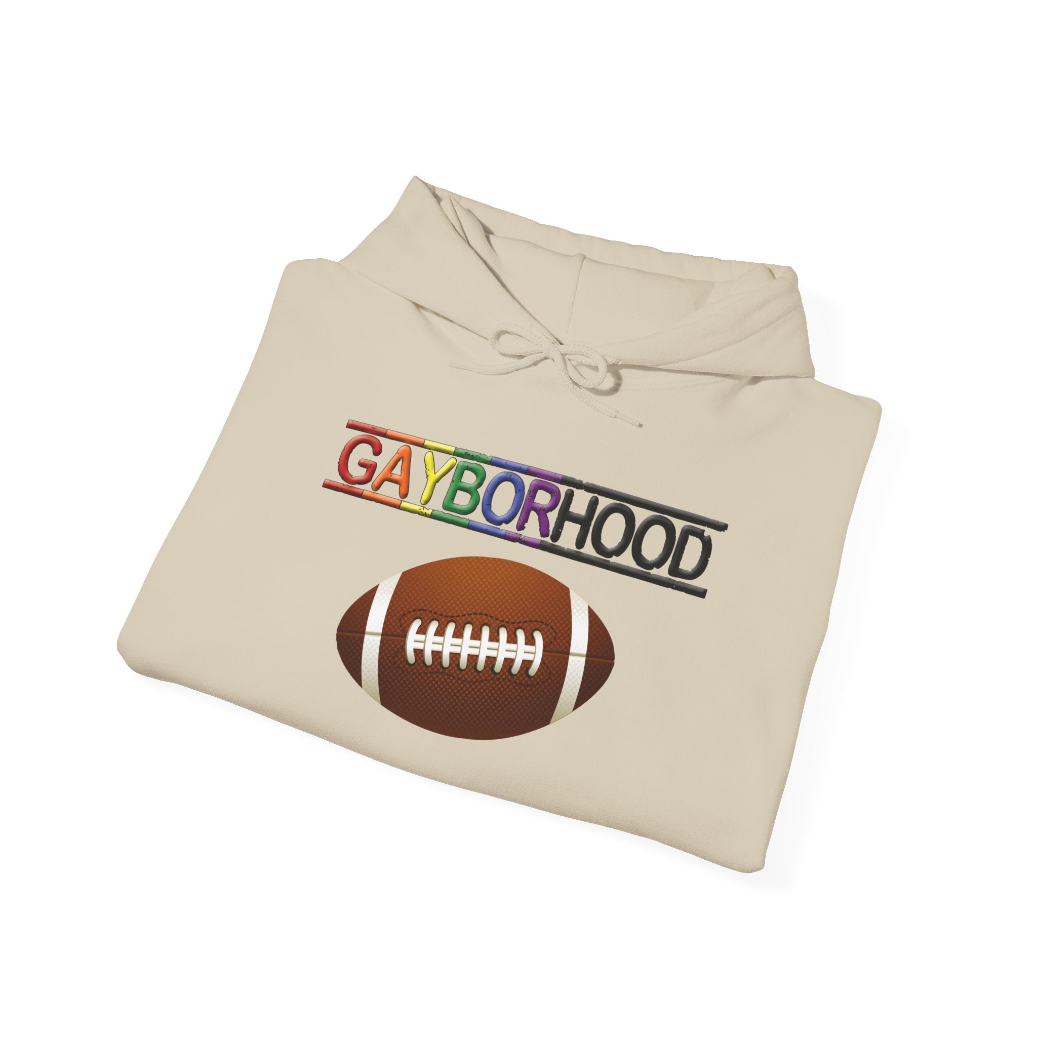 Gayborhood Football Heavy Blend™ Hoodie