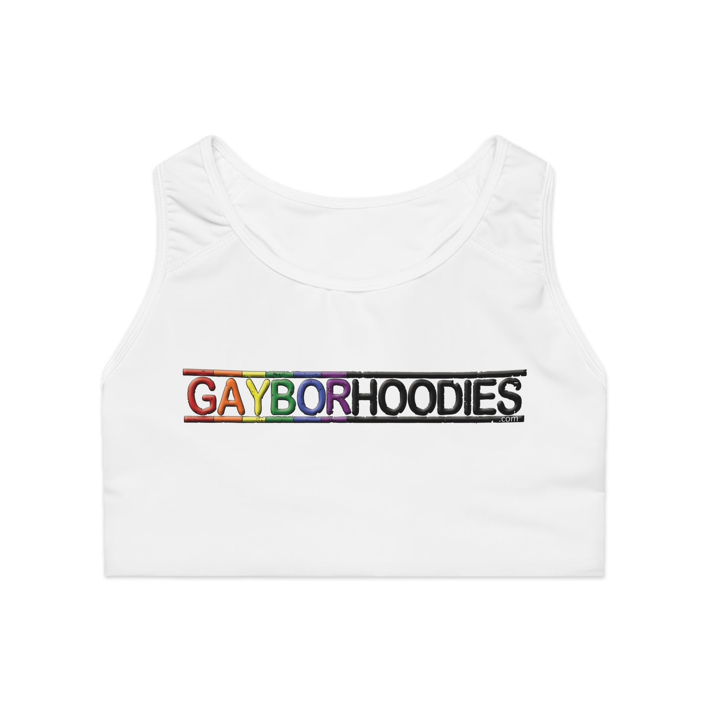 Gayborhoodies Sports Bra