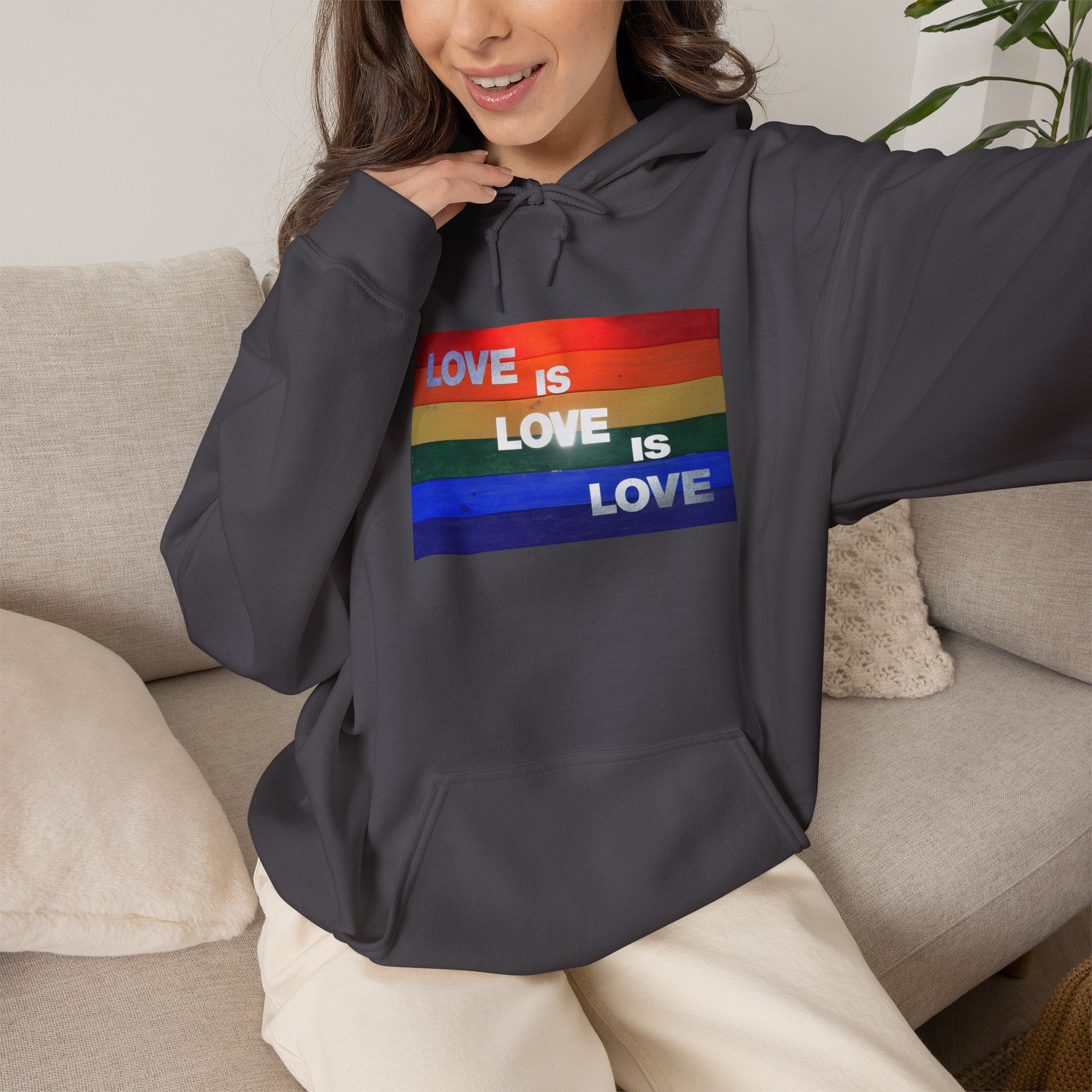 Love is Love is Lovel Heavy Blend™ Hoodie