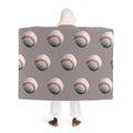 Baseball Hooded Sherpa Blanket