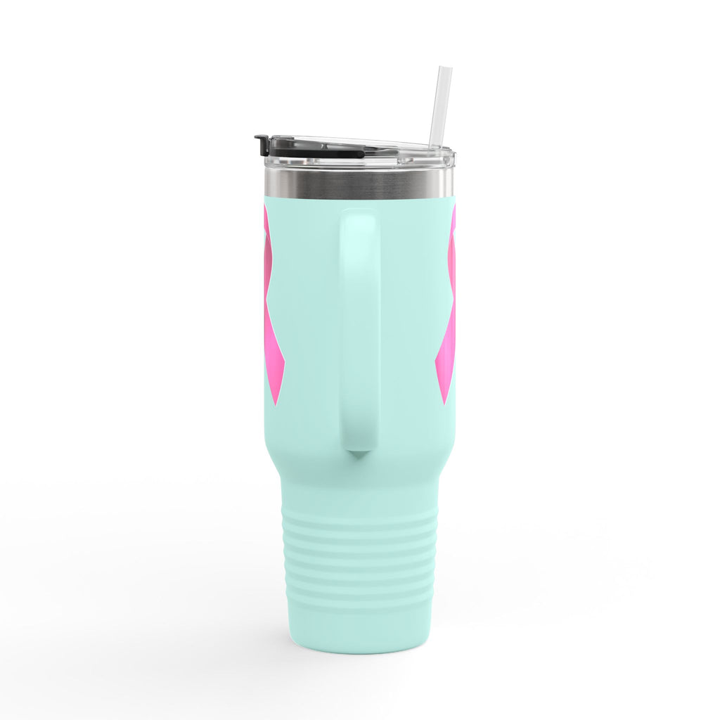 Pink Ribbon Insulated Travel Mug, 40oz