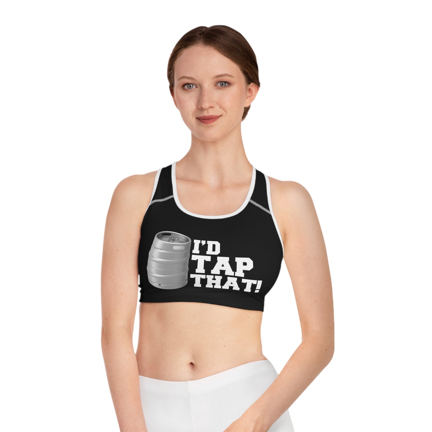 I'd Tap That! Sports Bra