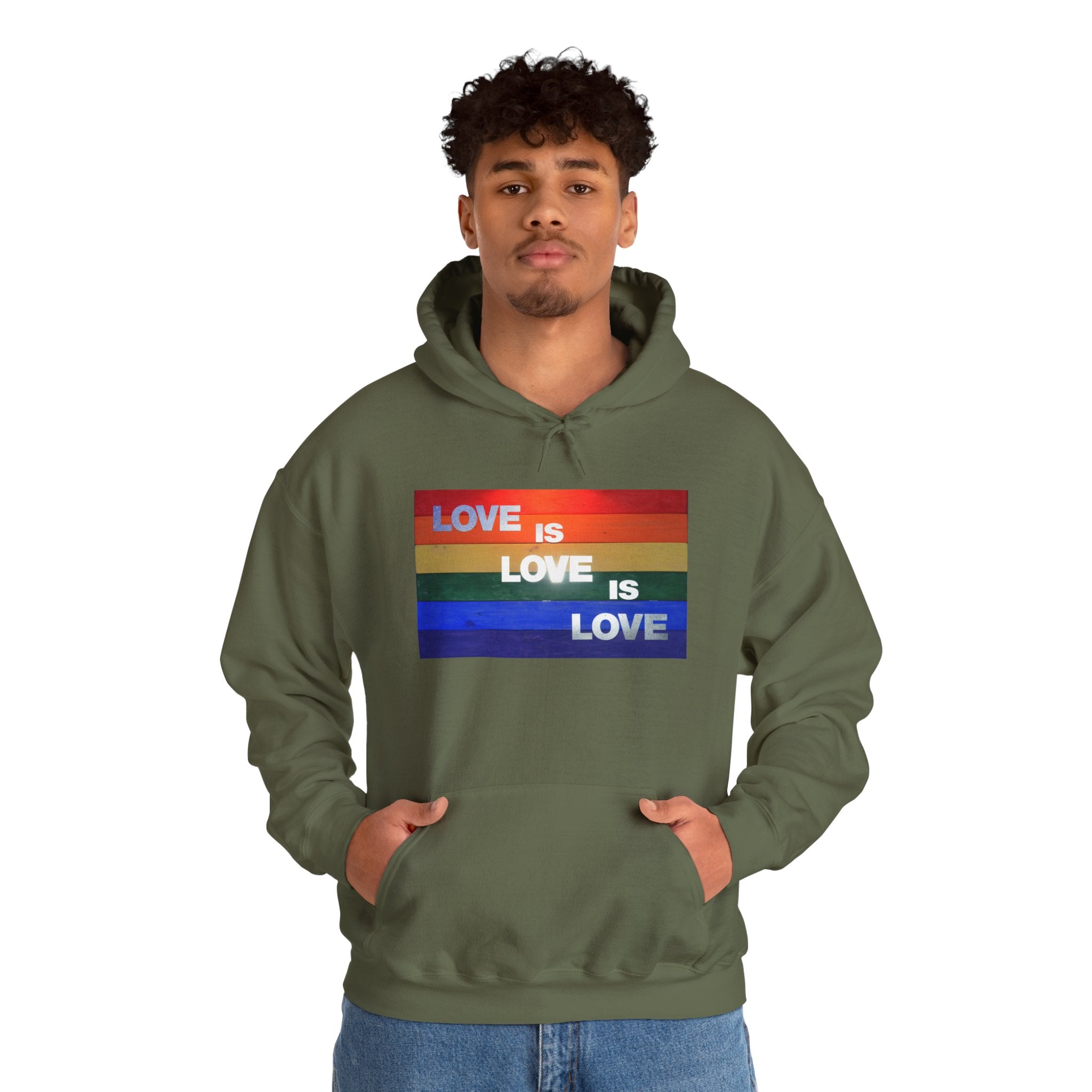 Love is Love is Lovel Heavy Blend™ Hoodie