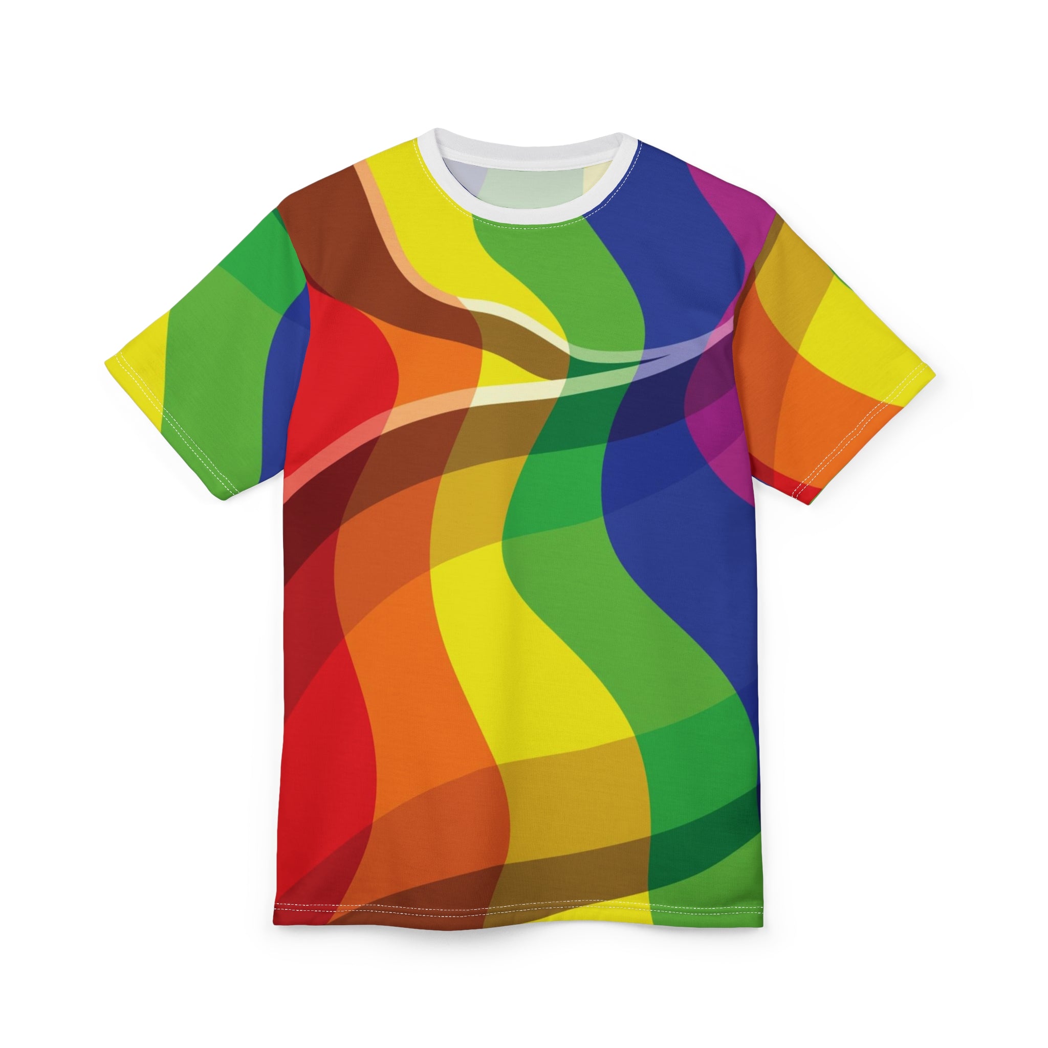 Rainbow All Over Print Unisex T-Shirt