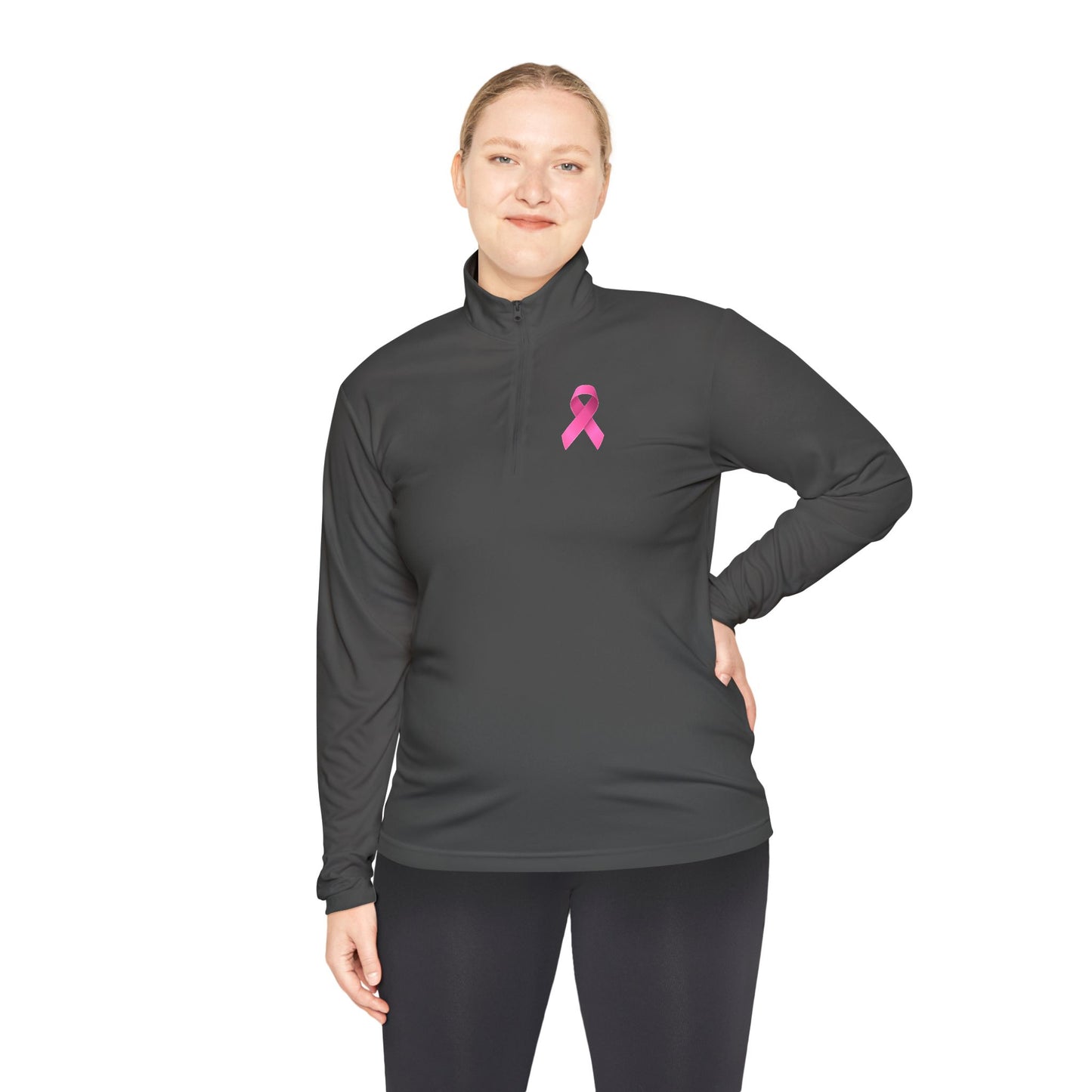 Breast Cancer Unisex Quarter-Zip Pullover