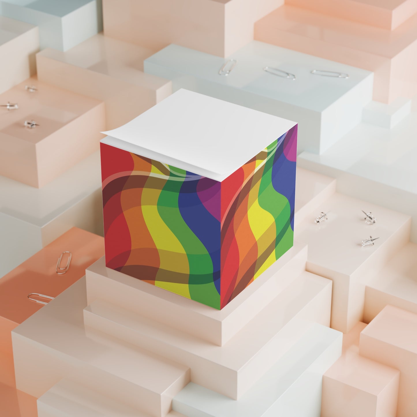 Note Cube Rainbow