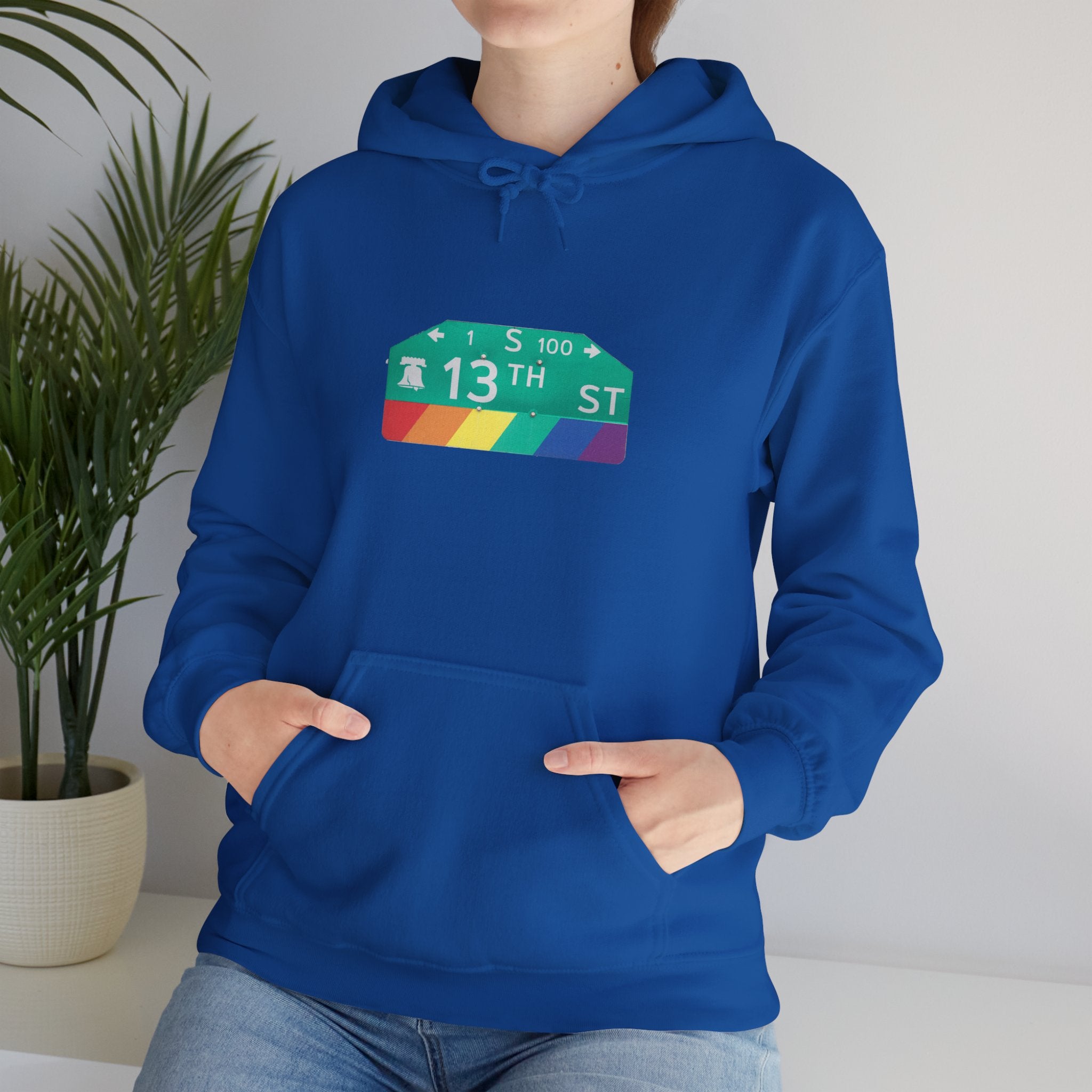 Philly Gayborhood Street Sign  Hoodie