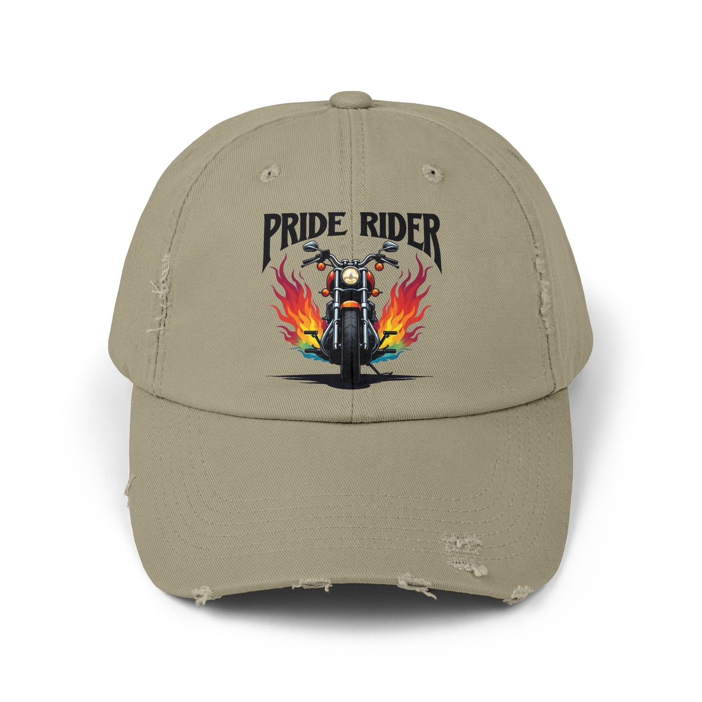 Pride Rider Distressed Design