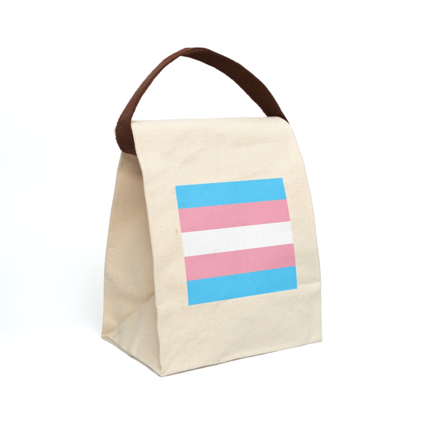 Canvas Lunch Bag Trans Flag