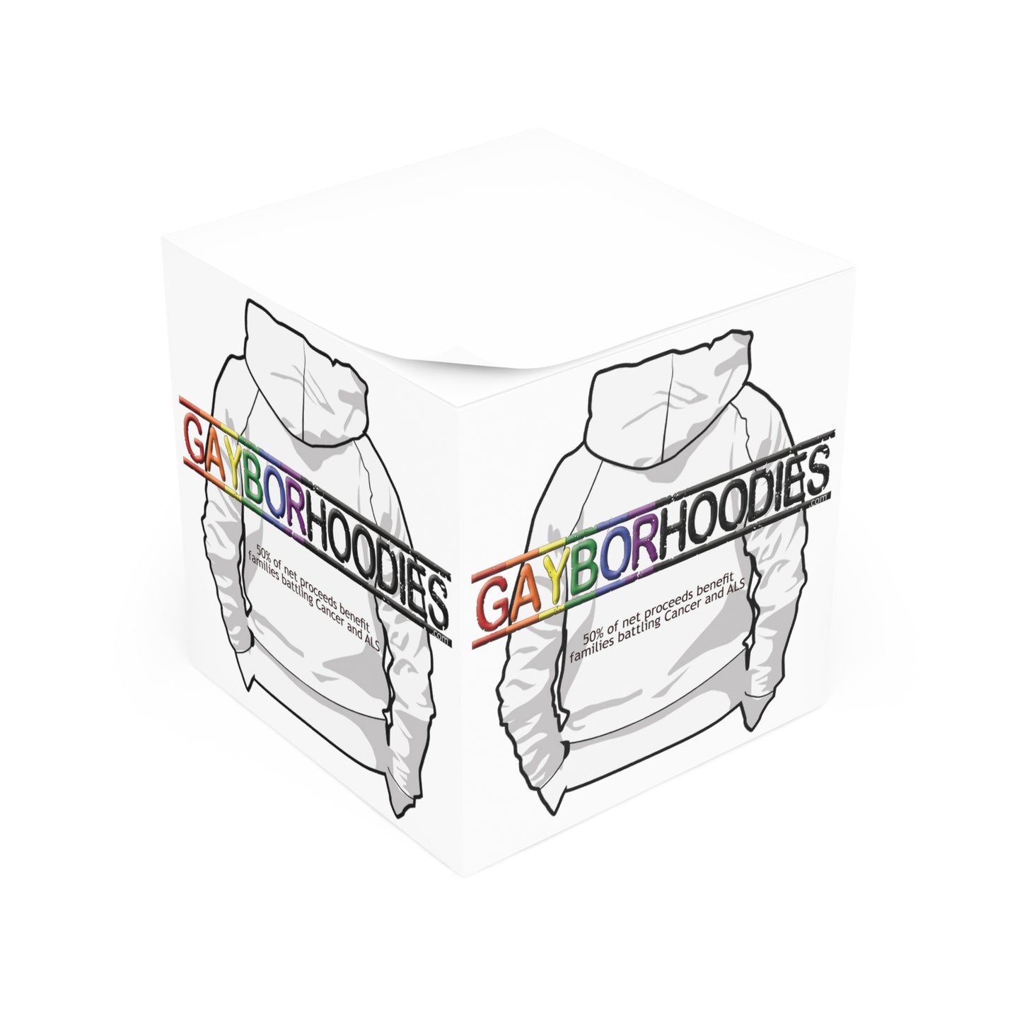 Gayborhoodies Note Cube