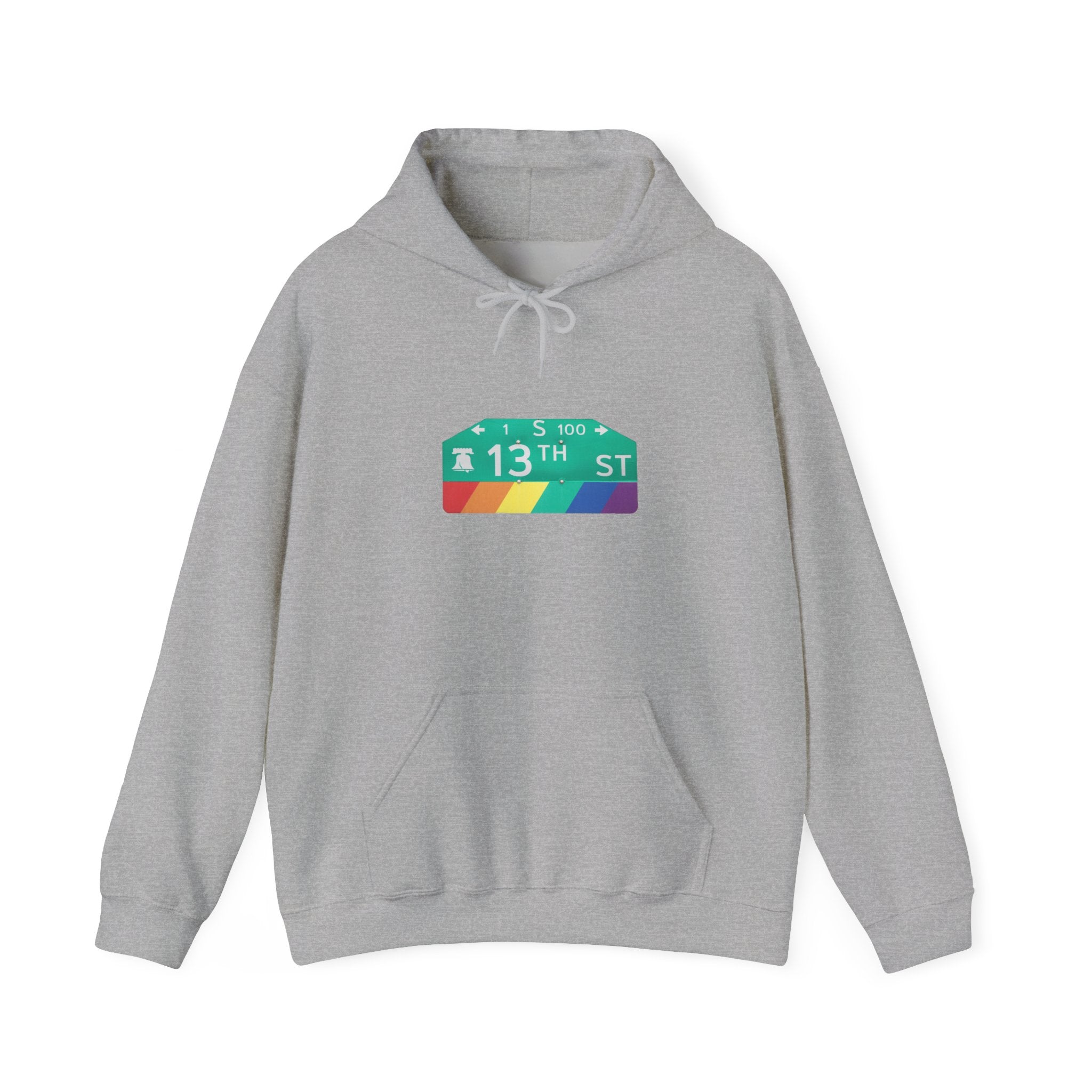 Philly Gayborhood Street Sign  Hoodie