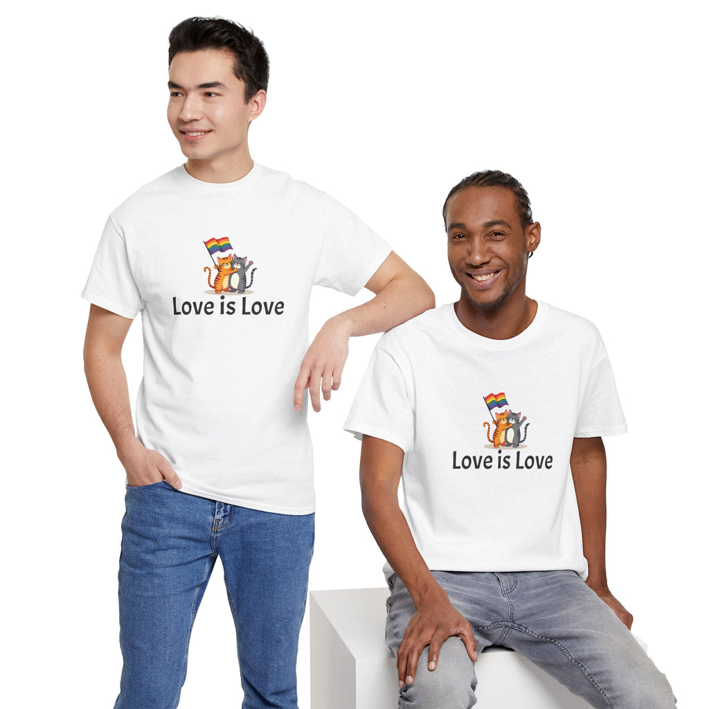 Kitty Love is Love Heavy Cotton Tee