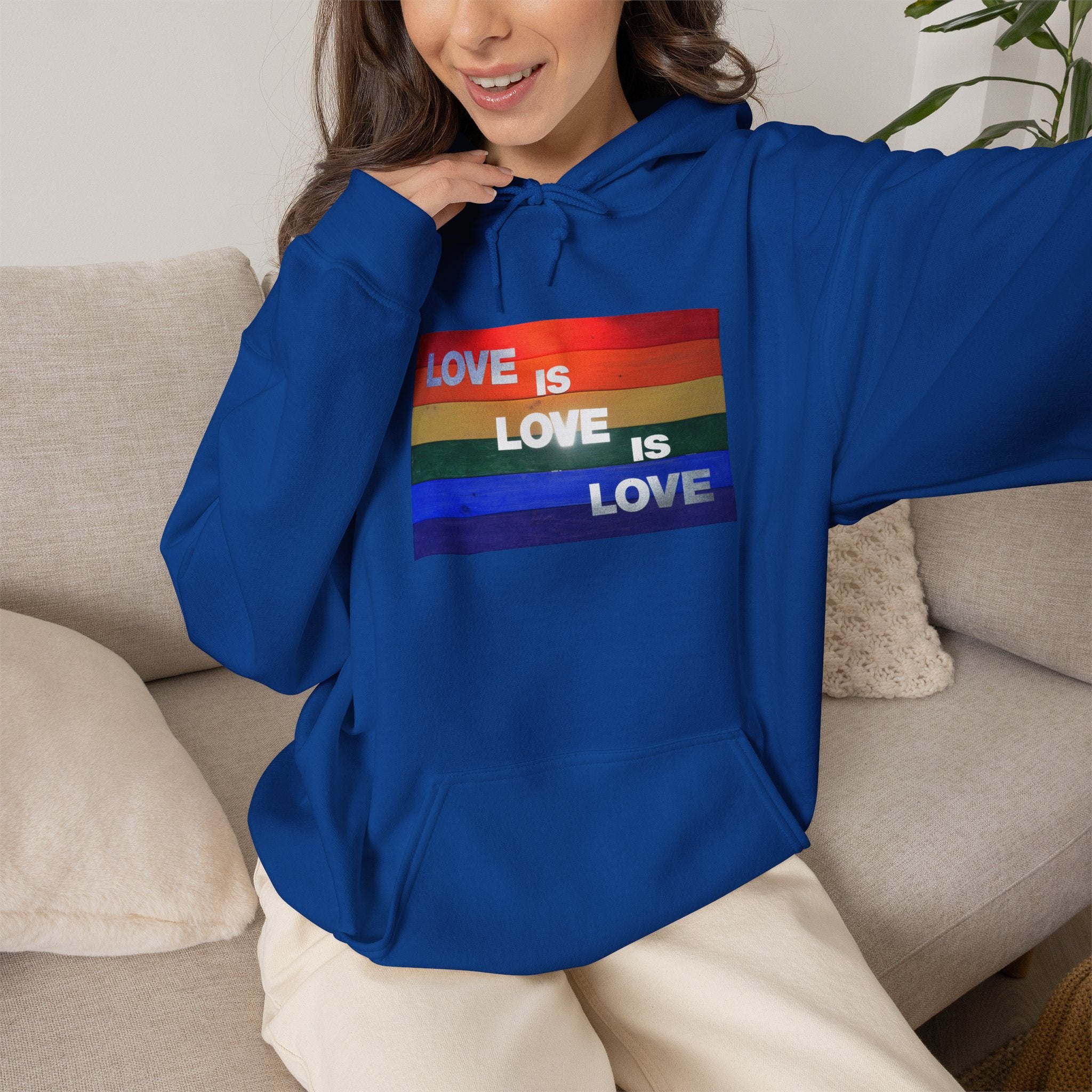 Love is Love is Lovel Heavy Blend™ Hoodie