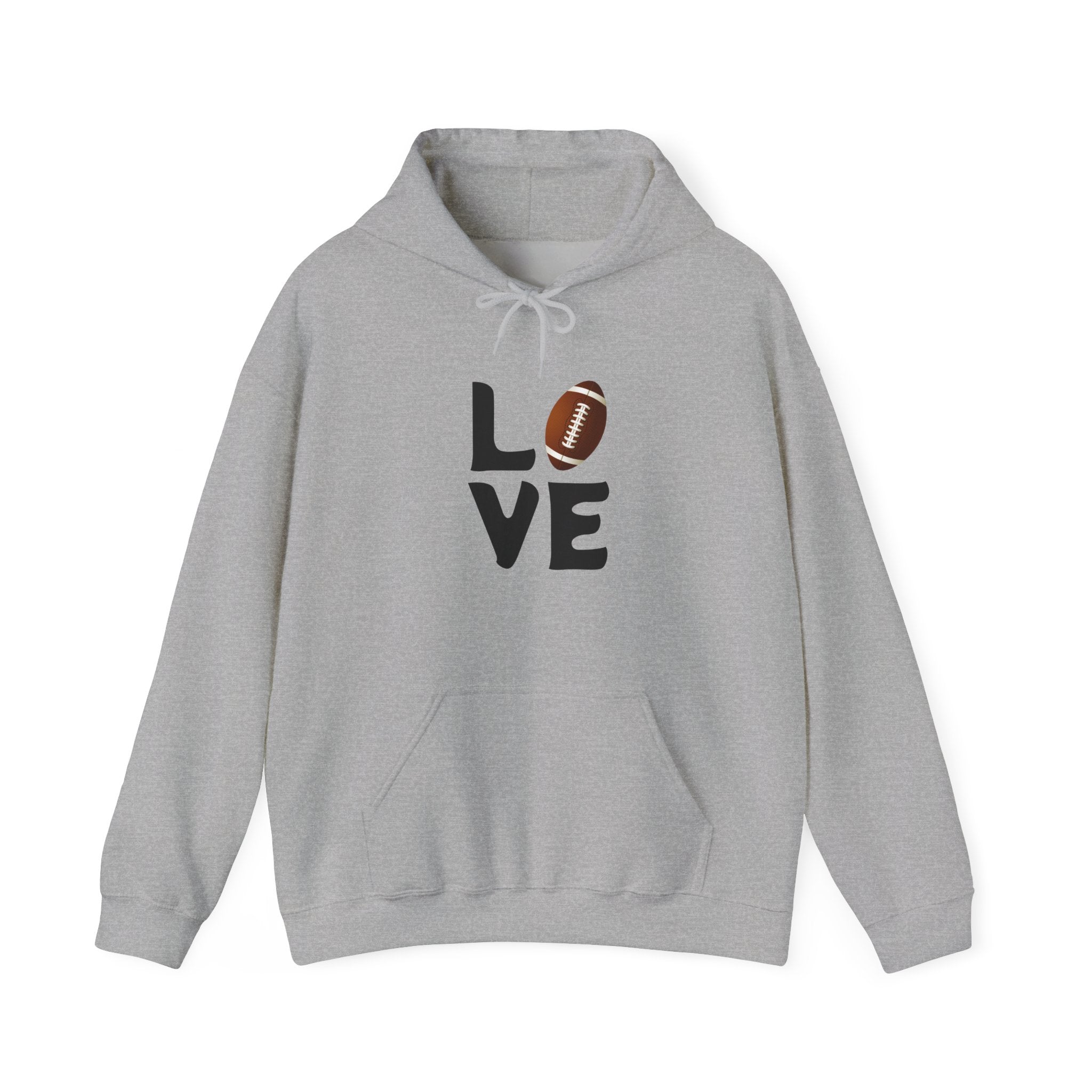 LOVE Football Heavy Blend™ Hoodie