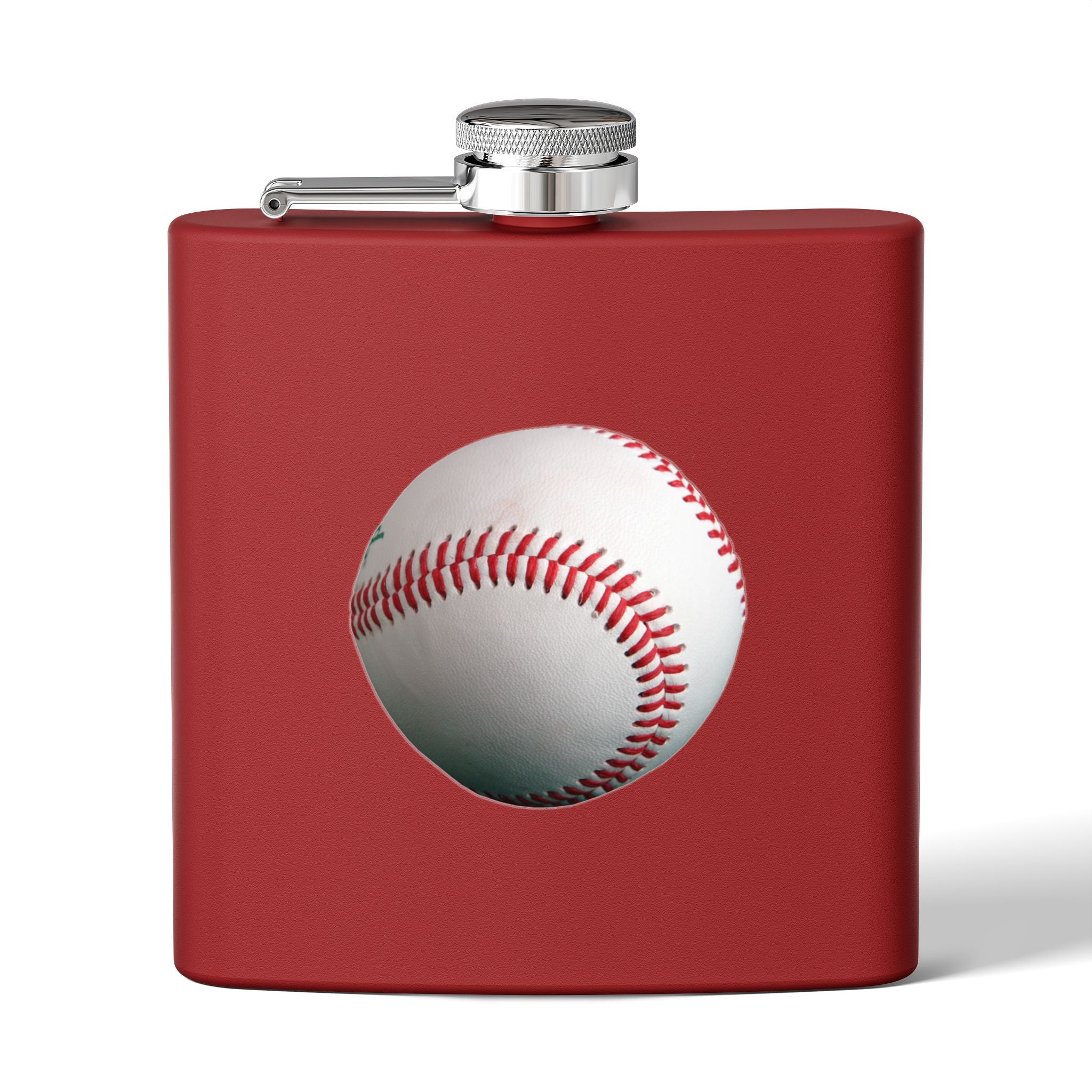 Copy of Football Stainless Steel Flask, 6oz