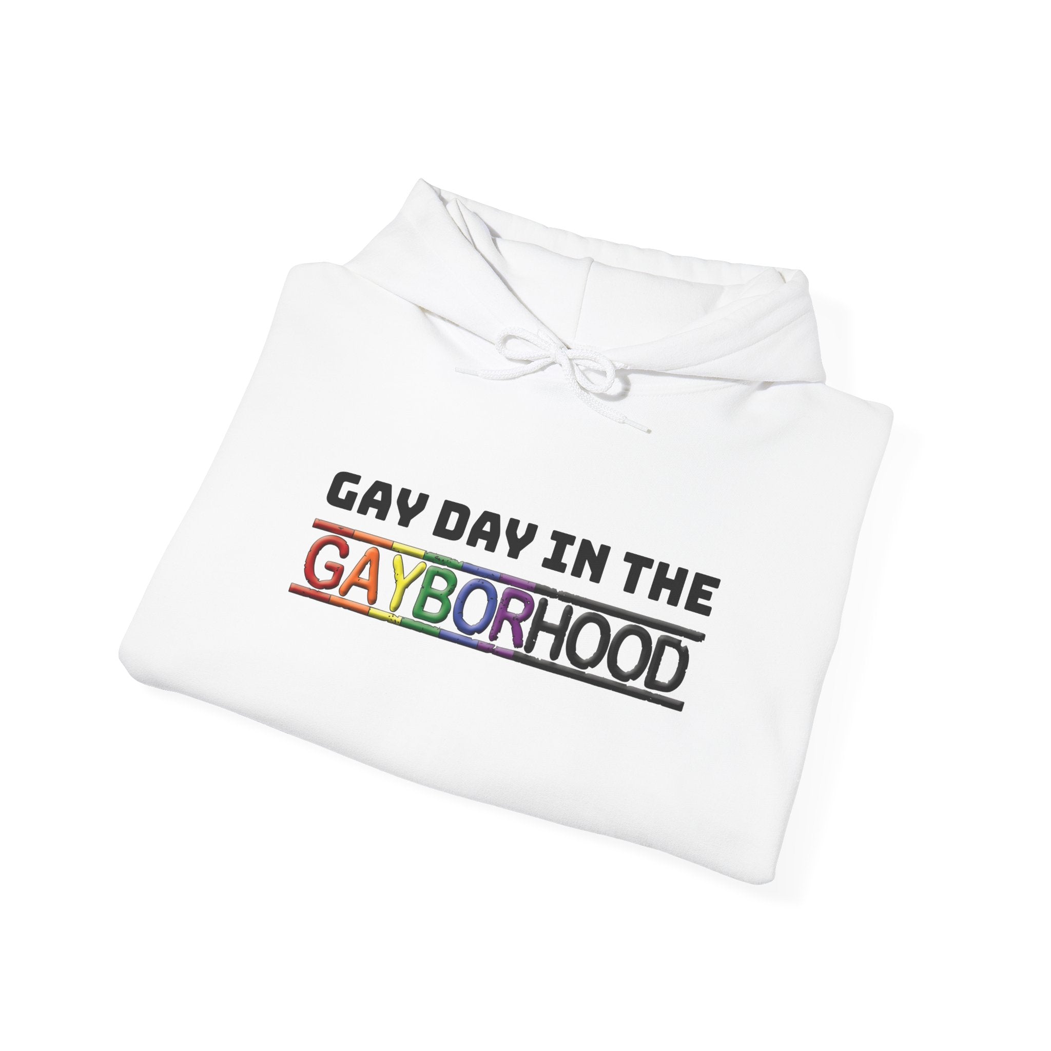 Gay Day in the Gayborhood Heavy Blend™ Hoodie