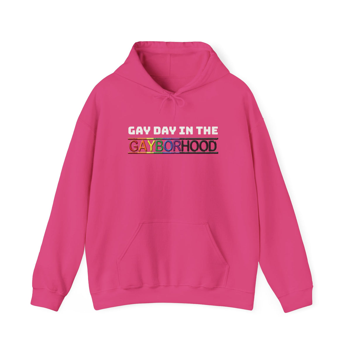 Gay Day in the Gayborhood Heavy Blend™ Hoodie