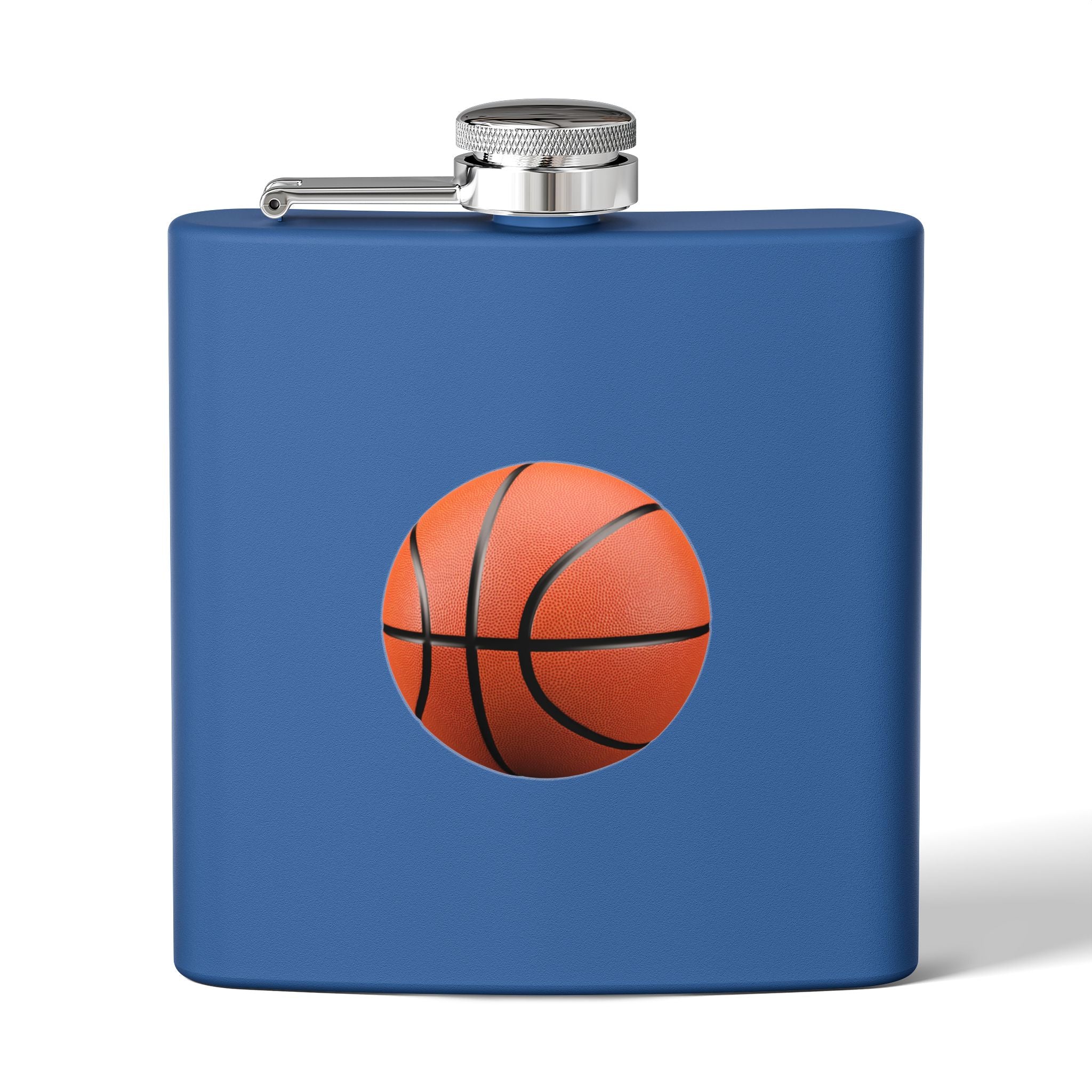 Basketball Stainless Steel Flask, 6oz