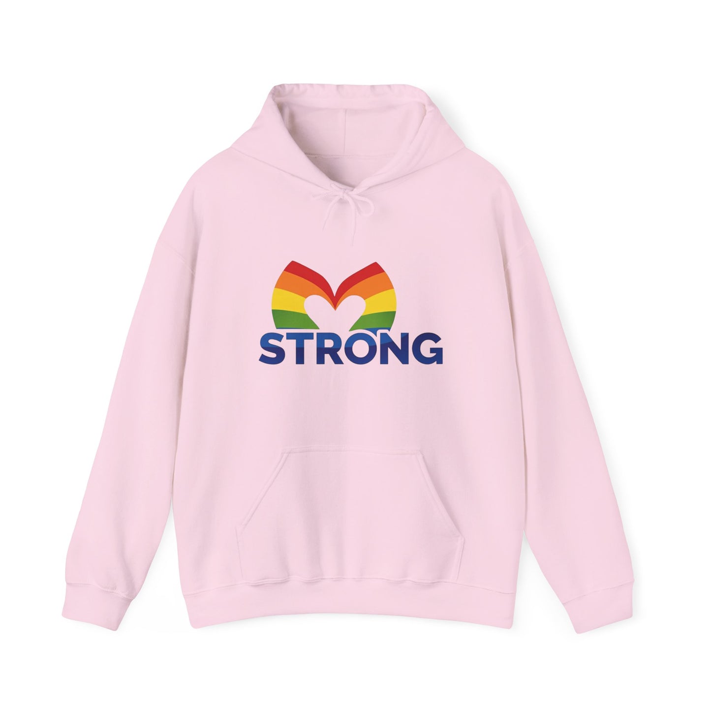 Rainbow Heart STRONG Hoodie