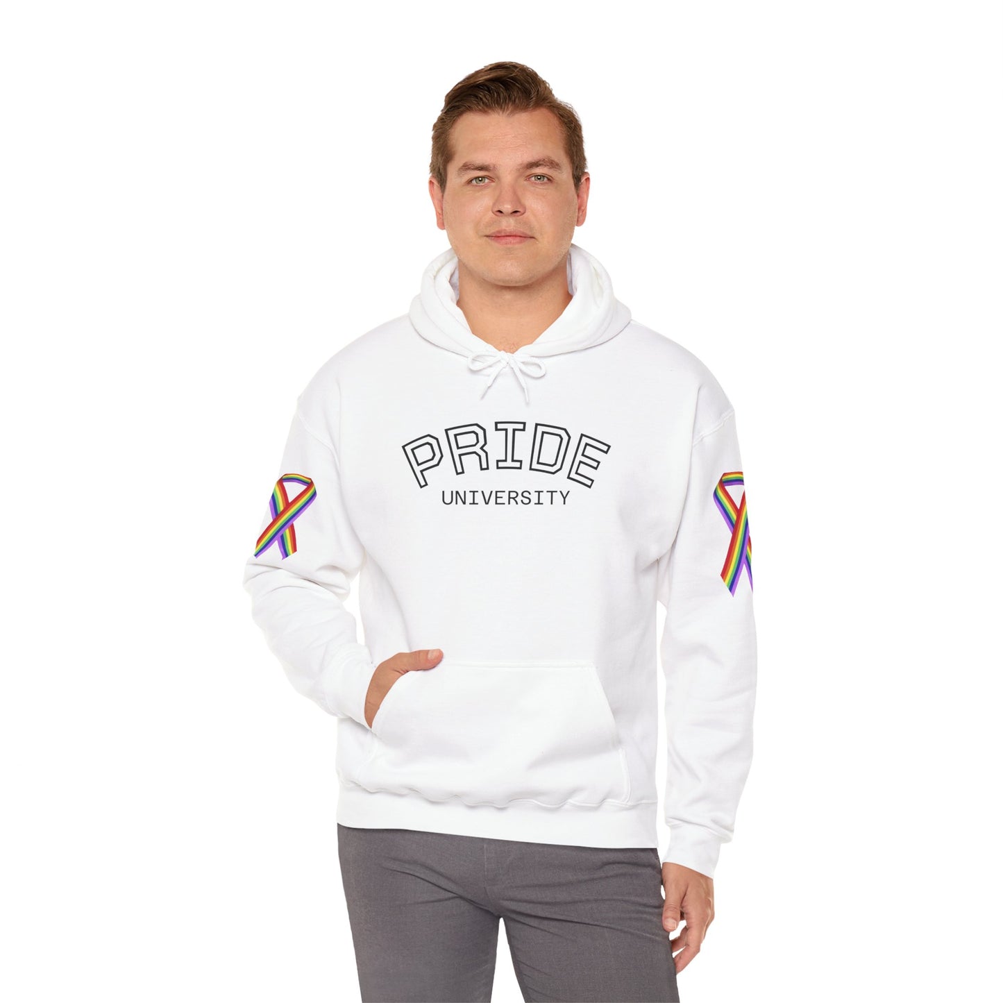 PRIDE University Hoodie - Unisex Hooded Sweatshirt