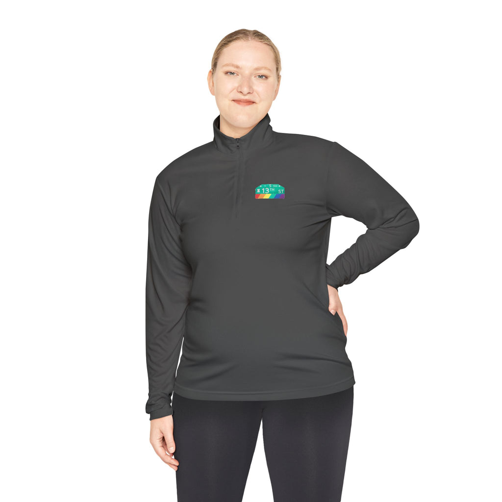 13th Street Unisex Quarter-Zip Pullover