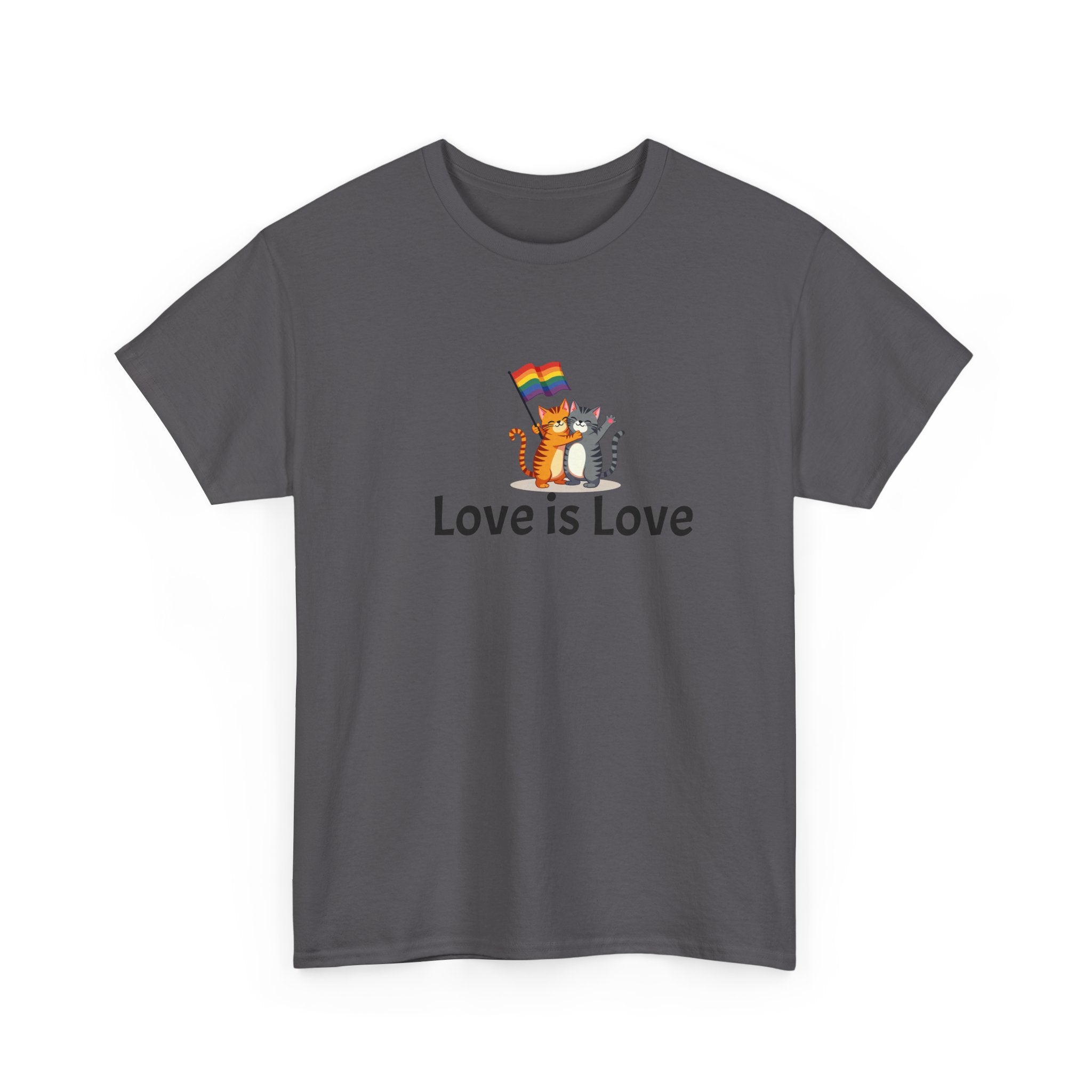 Kitty Love is Love Heavy Cotton Tee