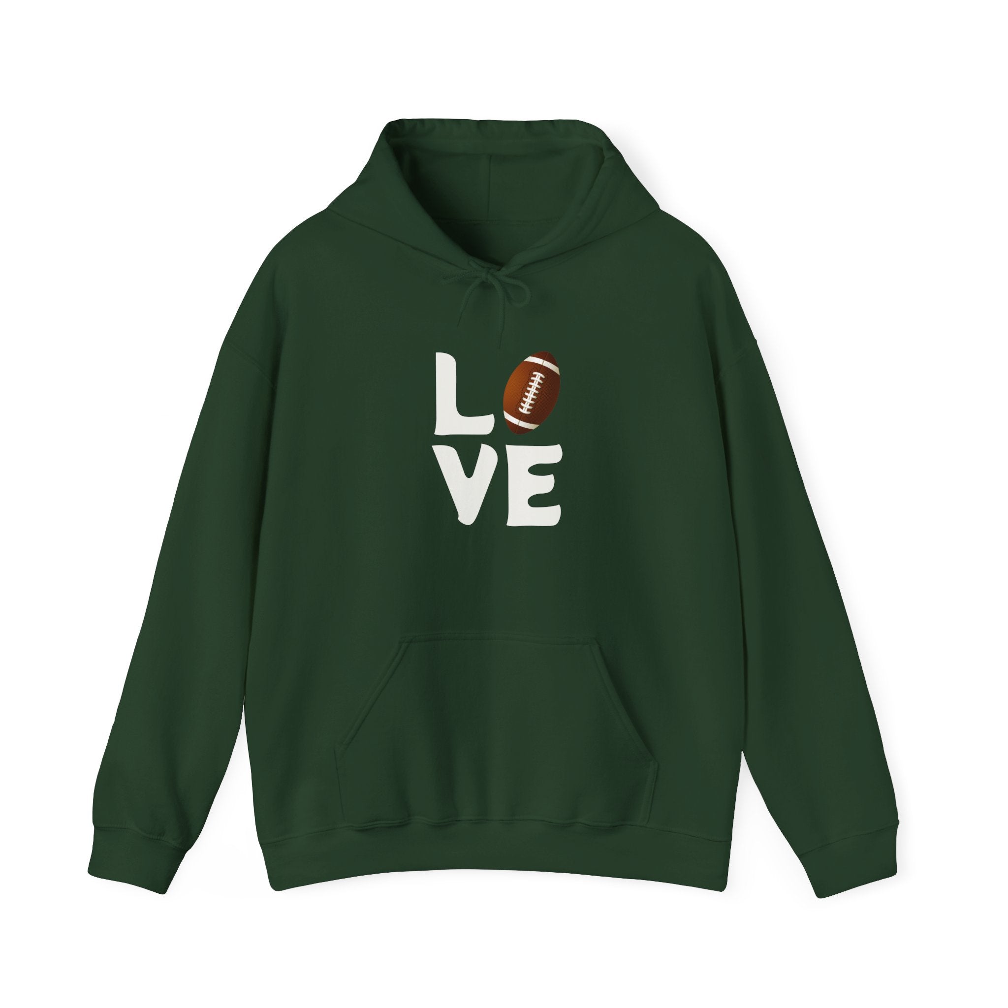 LOVE Football Heavy Blend™ Hoodie