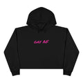 Gay AF Crop Hoodie