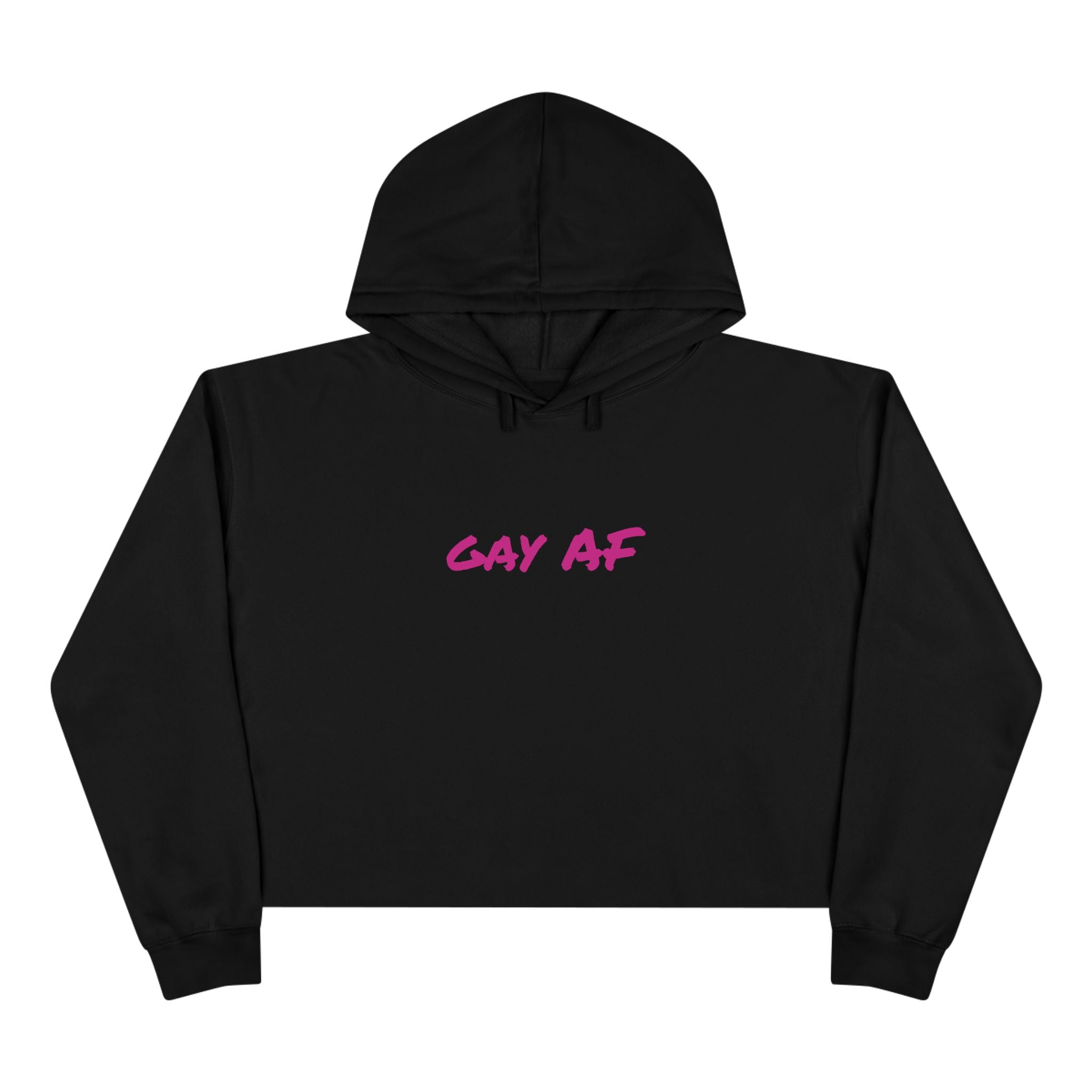 Gay AF Crop Hoodie