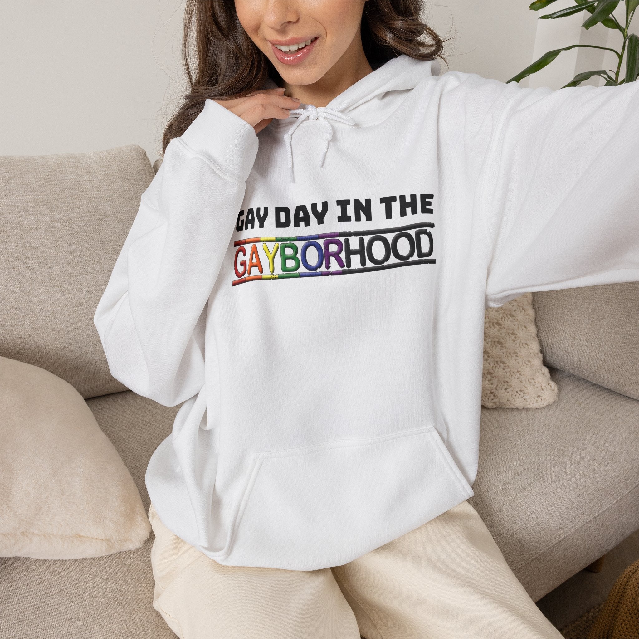 Gay Day in the Gayborhood Heavy Blend™ Hoodie