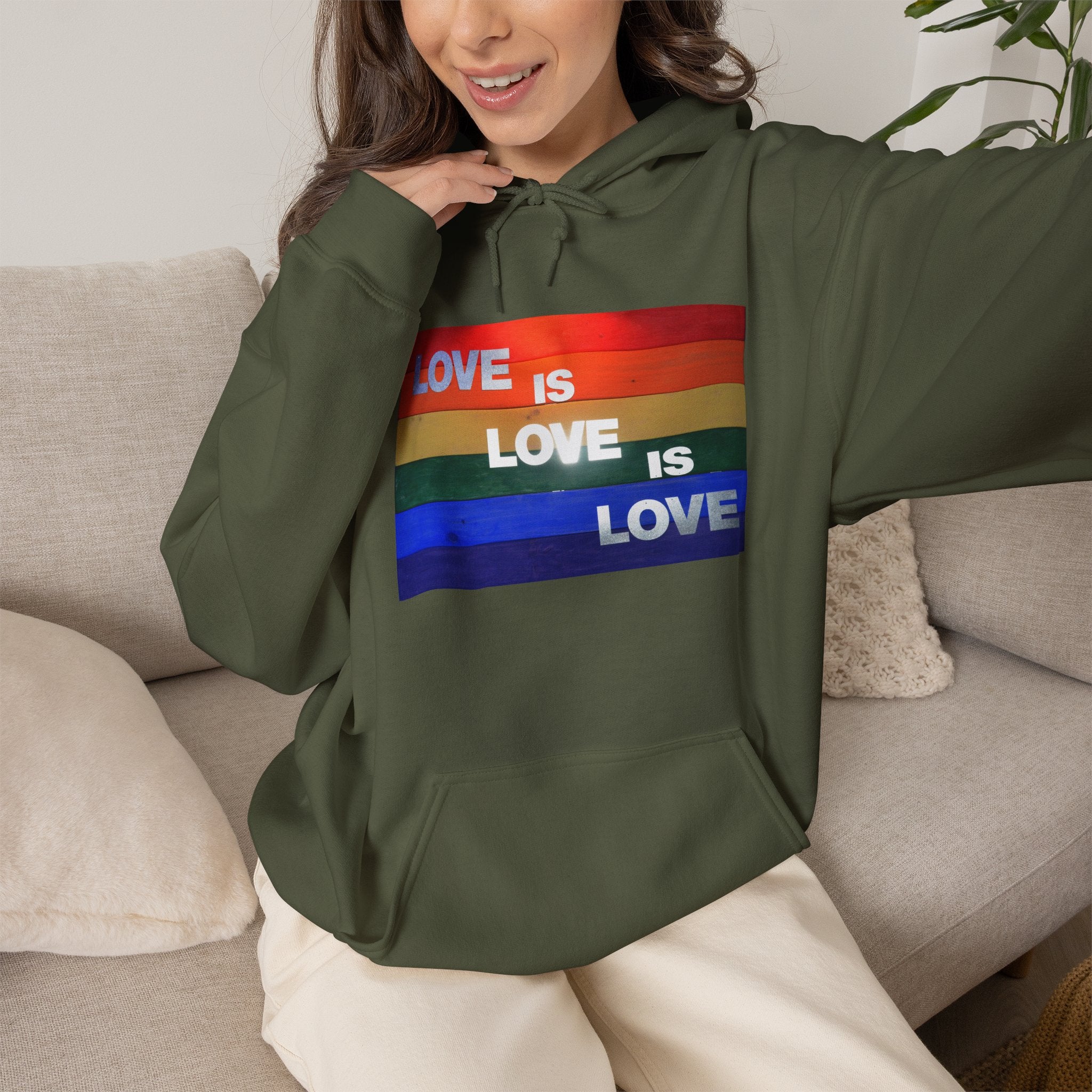 Love is Love is Lovel Heavy Blend™ Hoodie