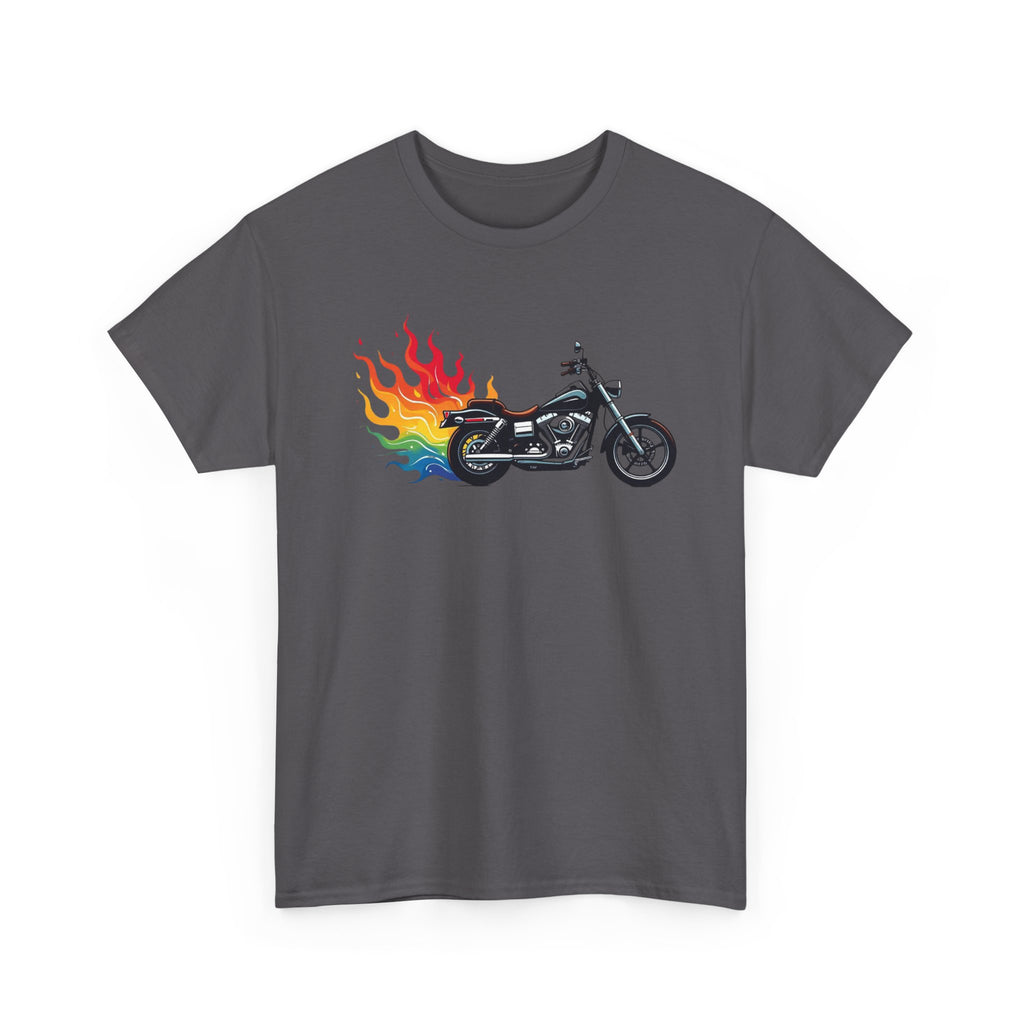 Rainbow Bike Heavy Cotton Tee