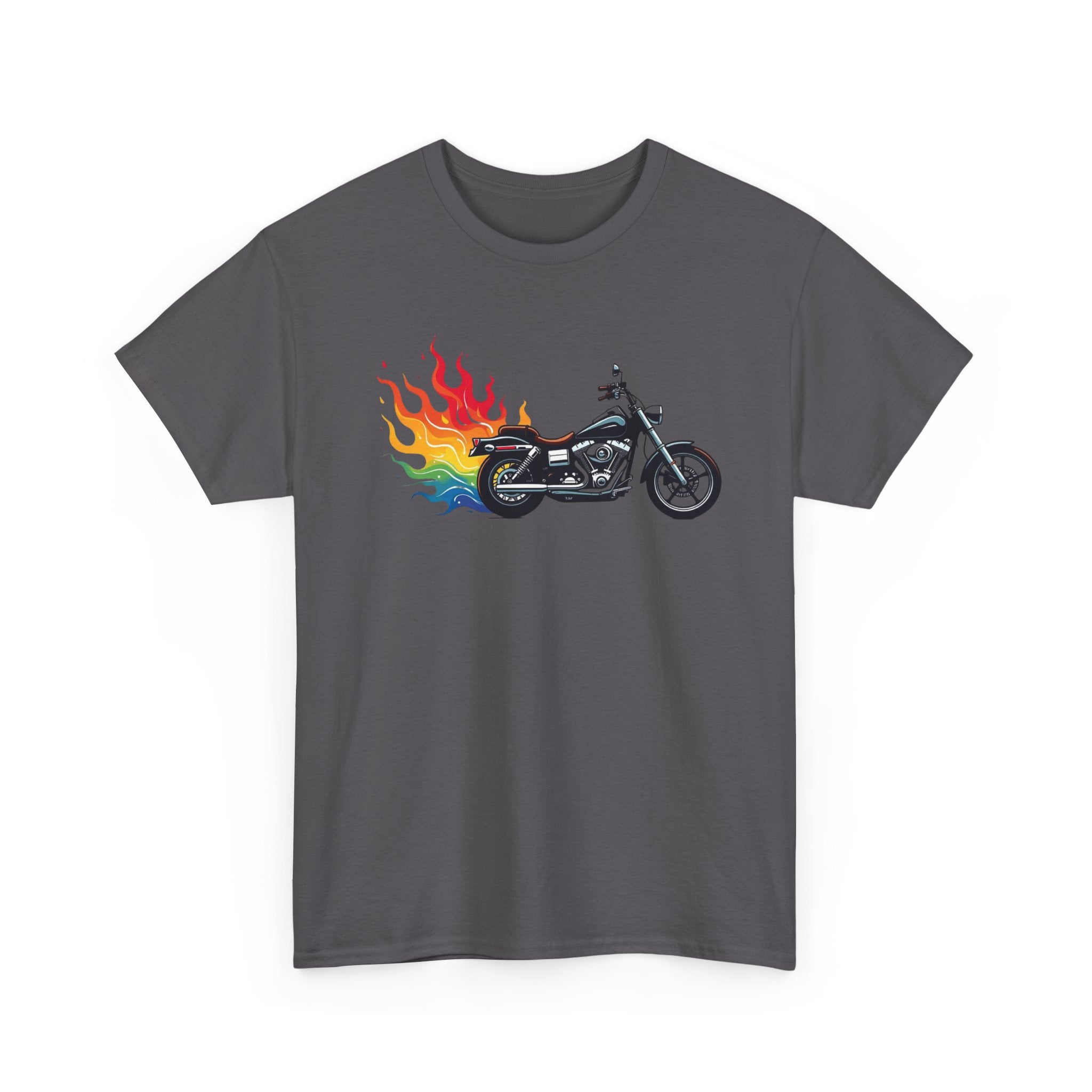 Rainbow Bike Heavy Cotton Tee