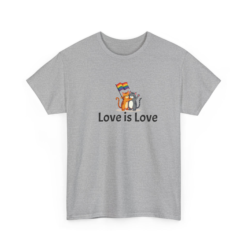 Kitty Love is Love Heavy Cotton Tee