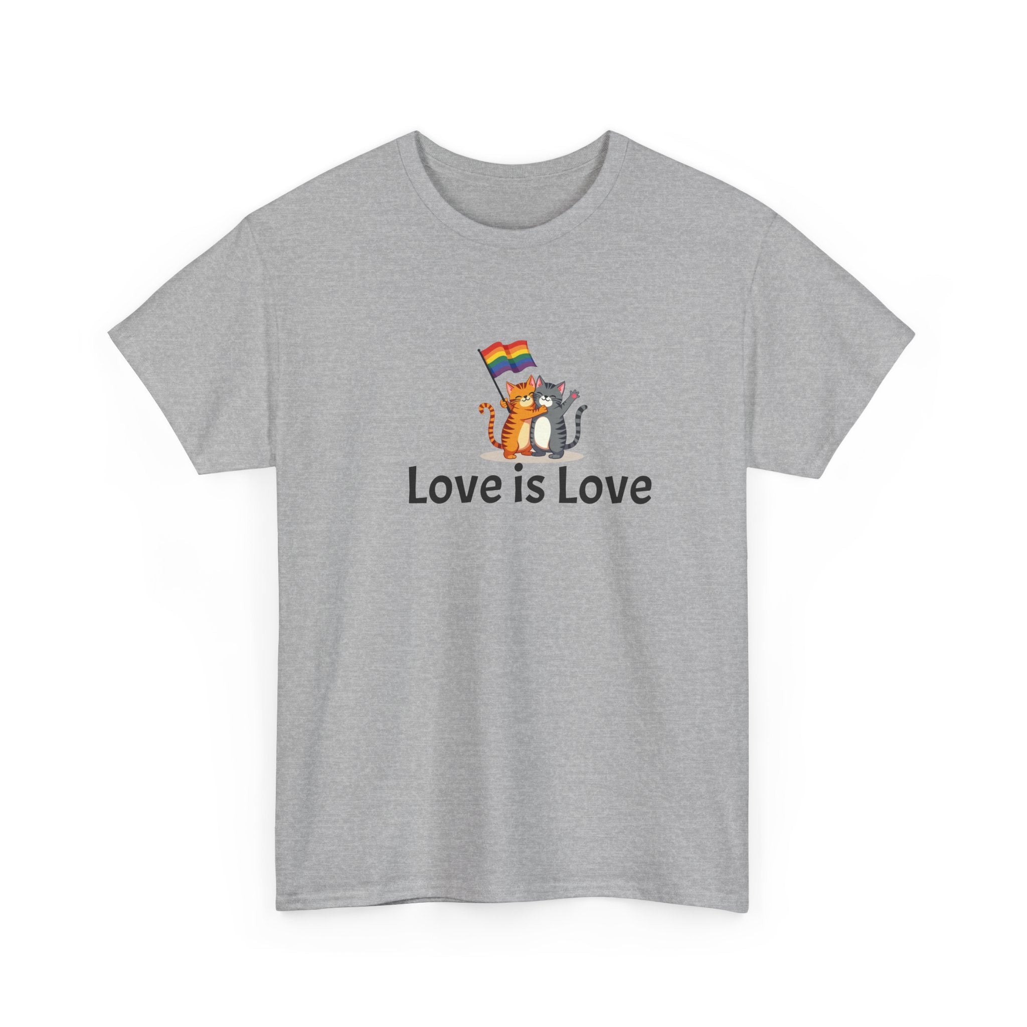Kitty Love is Love Heavy Cotton Tee