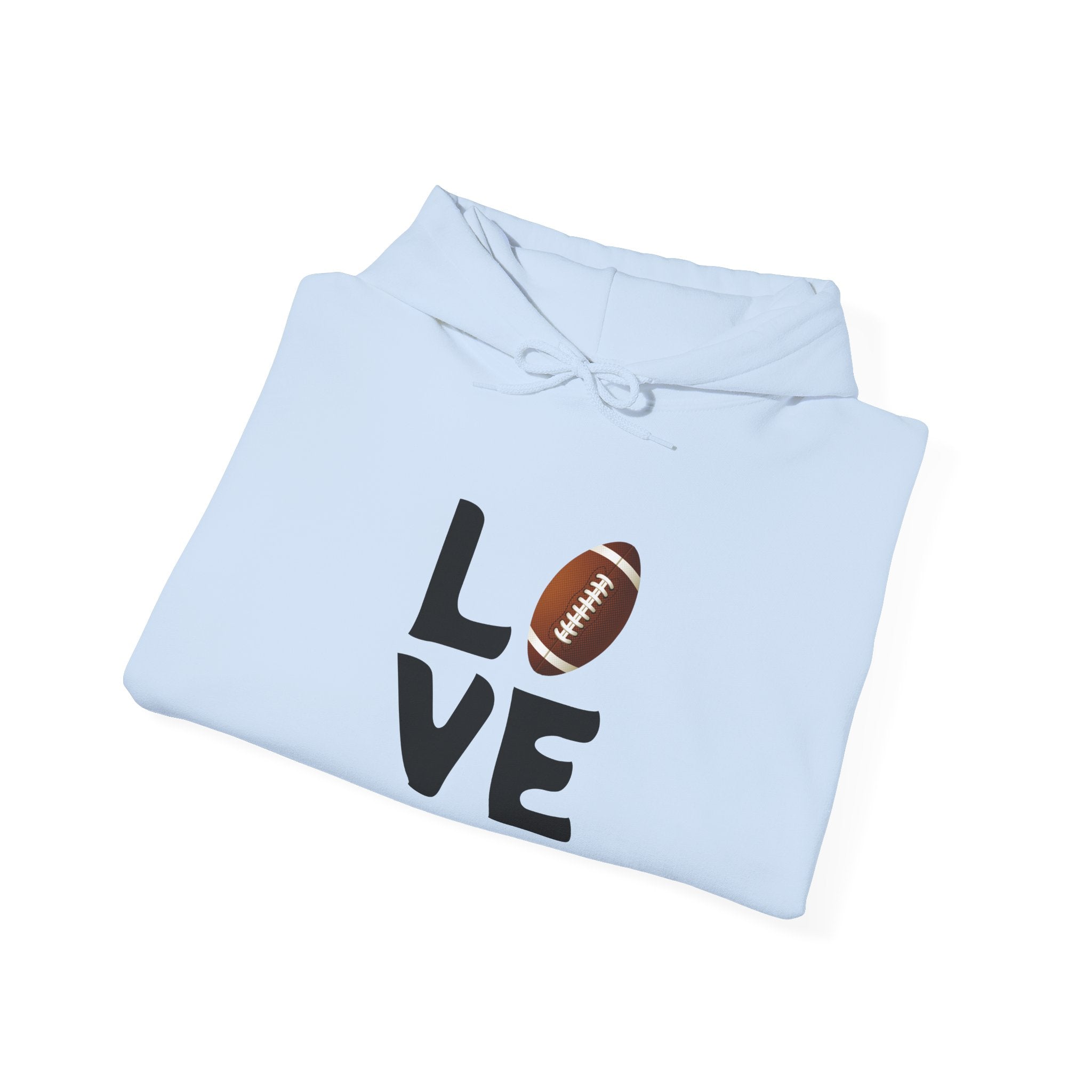 LOVE Football Heavy Blend™ Hoodie