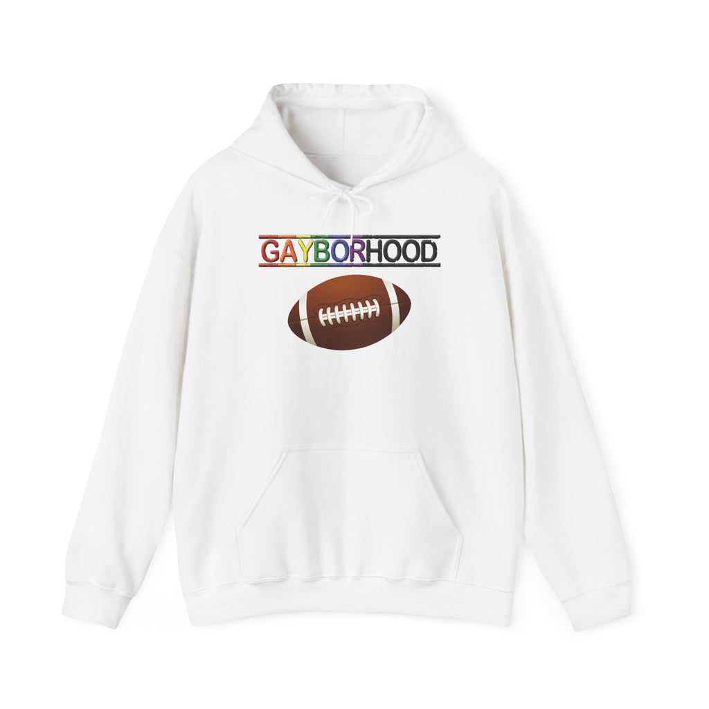 Gayborhood Football Heavy Blend™ Hoodie
