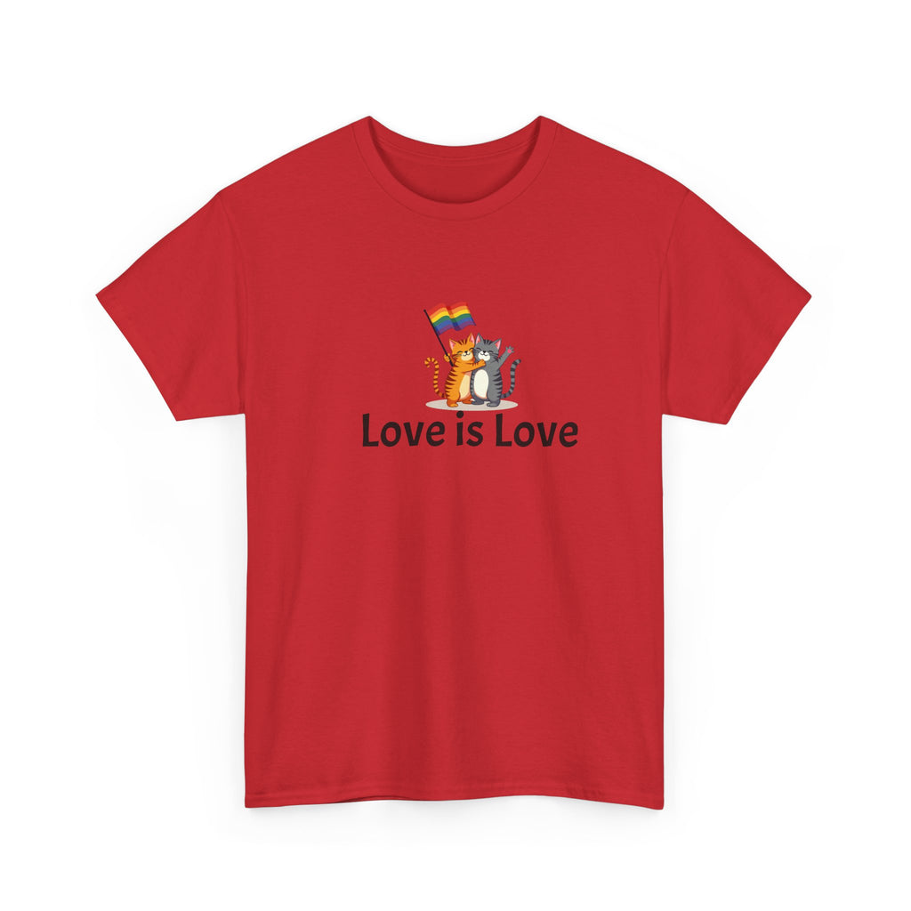 Kitty Love is Love Heavy Cotton Tee