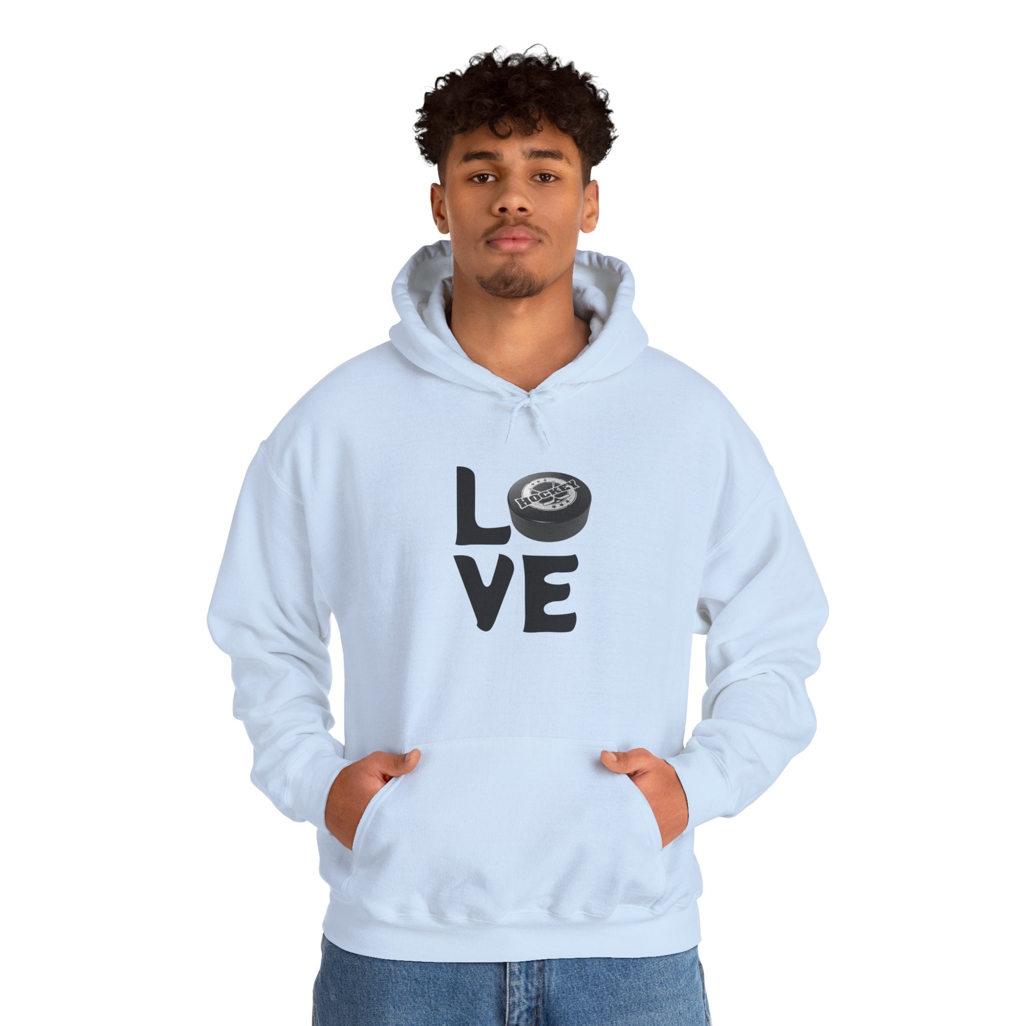 LOVE Hockey Heavy Blend™ Hoodie