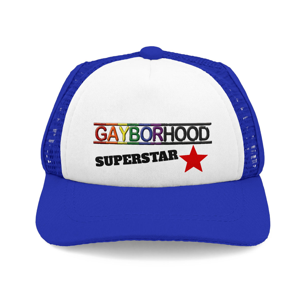 Dog Foam Trucker Hat - Gayborhood Superstar