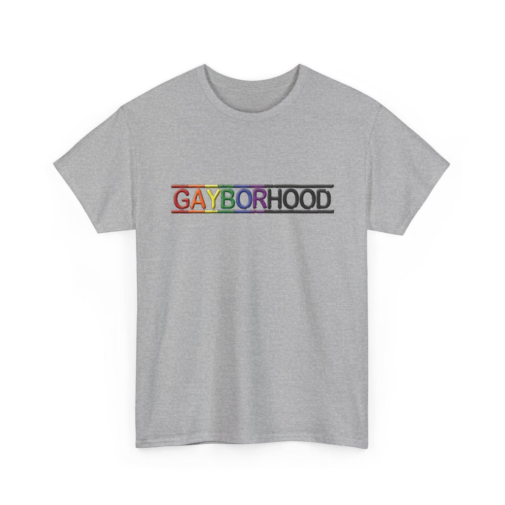 Gayborhood Unisex Heavy Cotton Tee