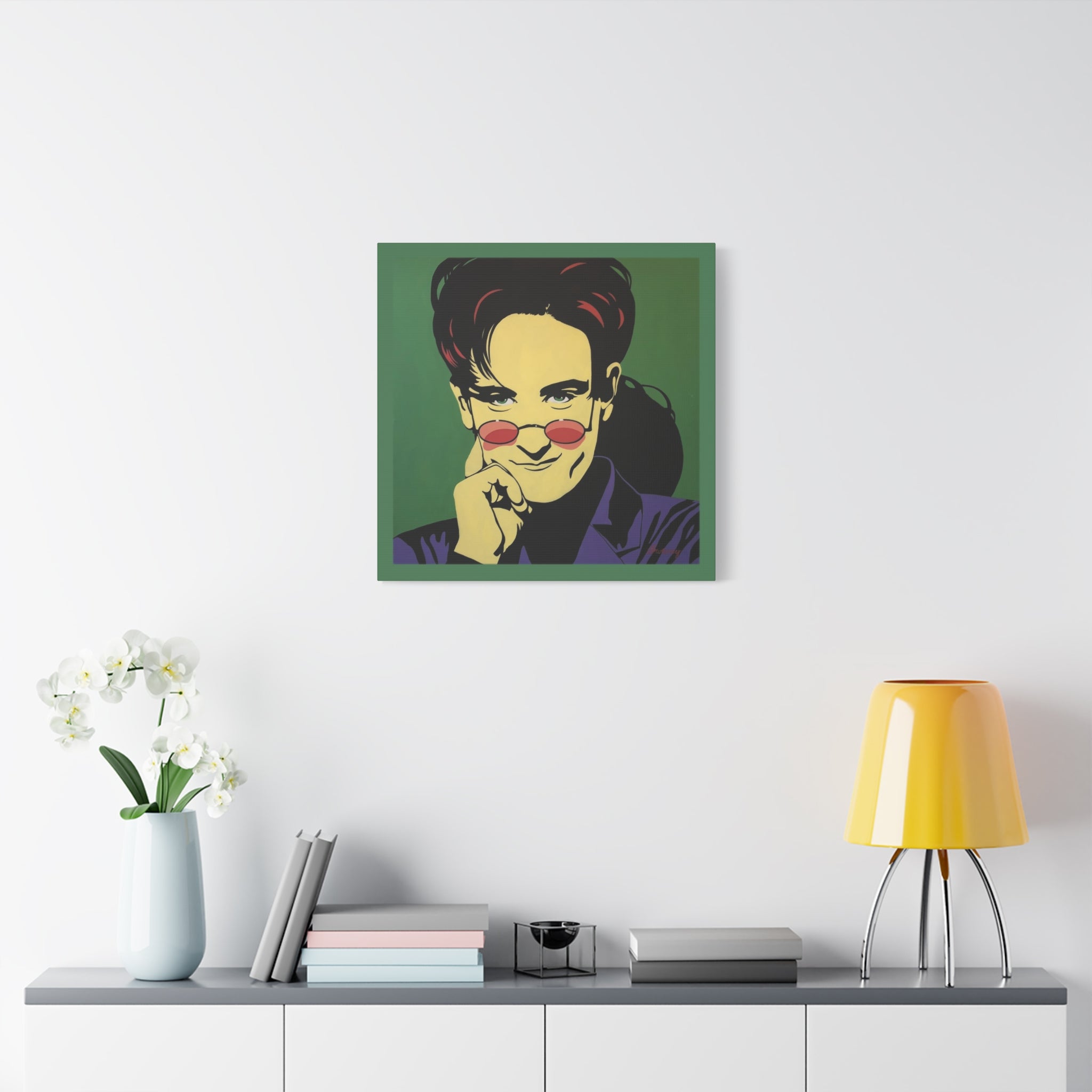 Sisters Nightclub Philly Artwork KD Lang Matte Canvas