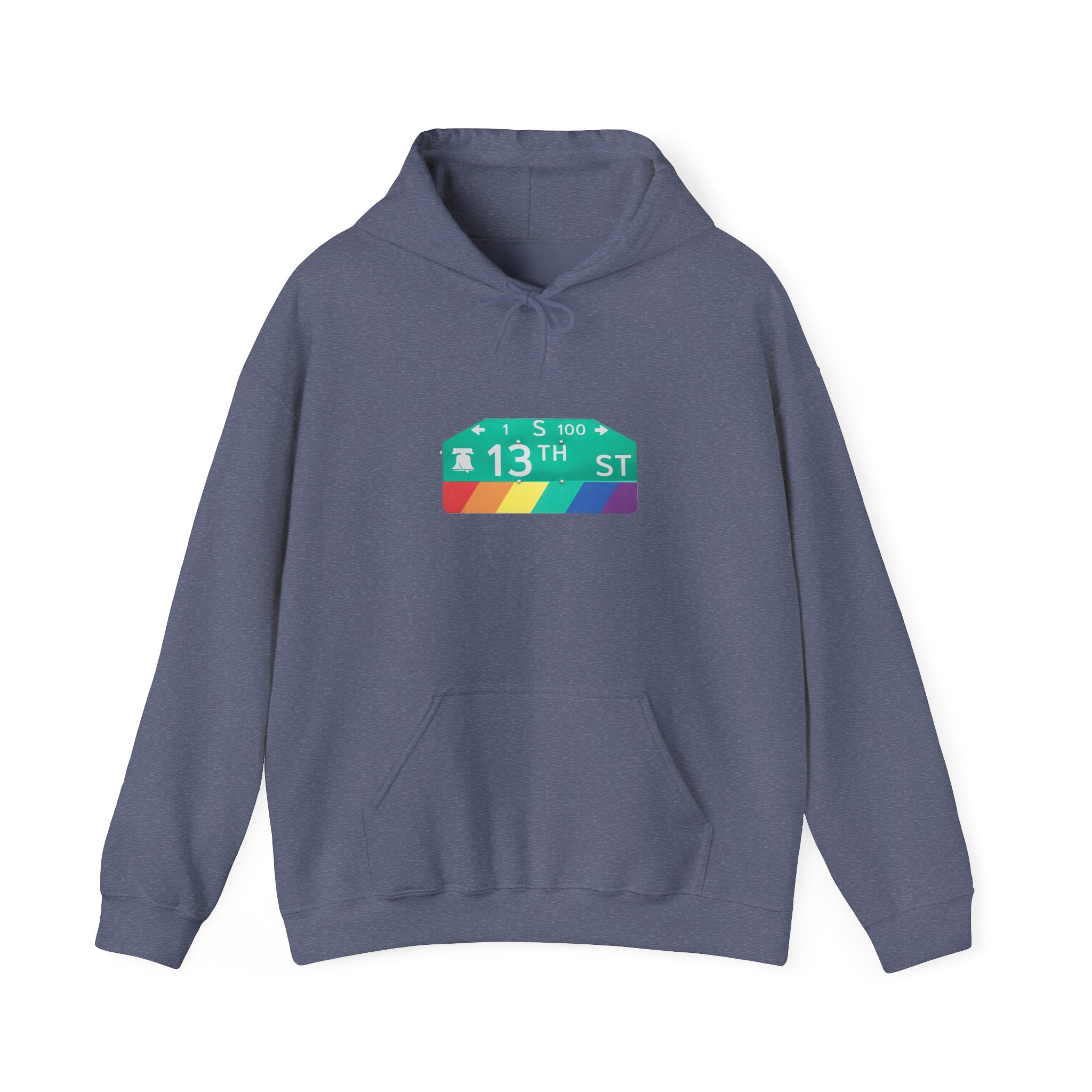 Philly Gayborhood Street Sign  Hoodie