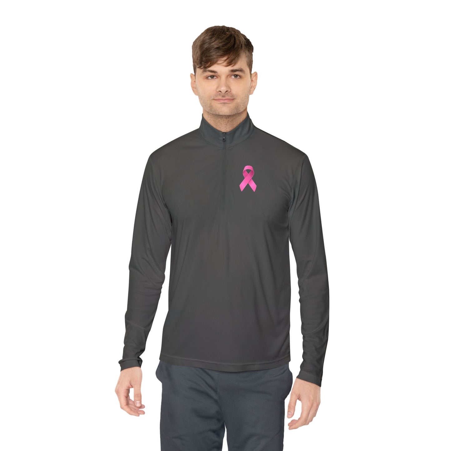 Breast Cancer Unisex Quarter-Zip Pullover